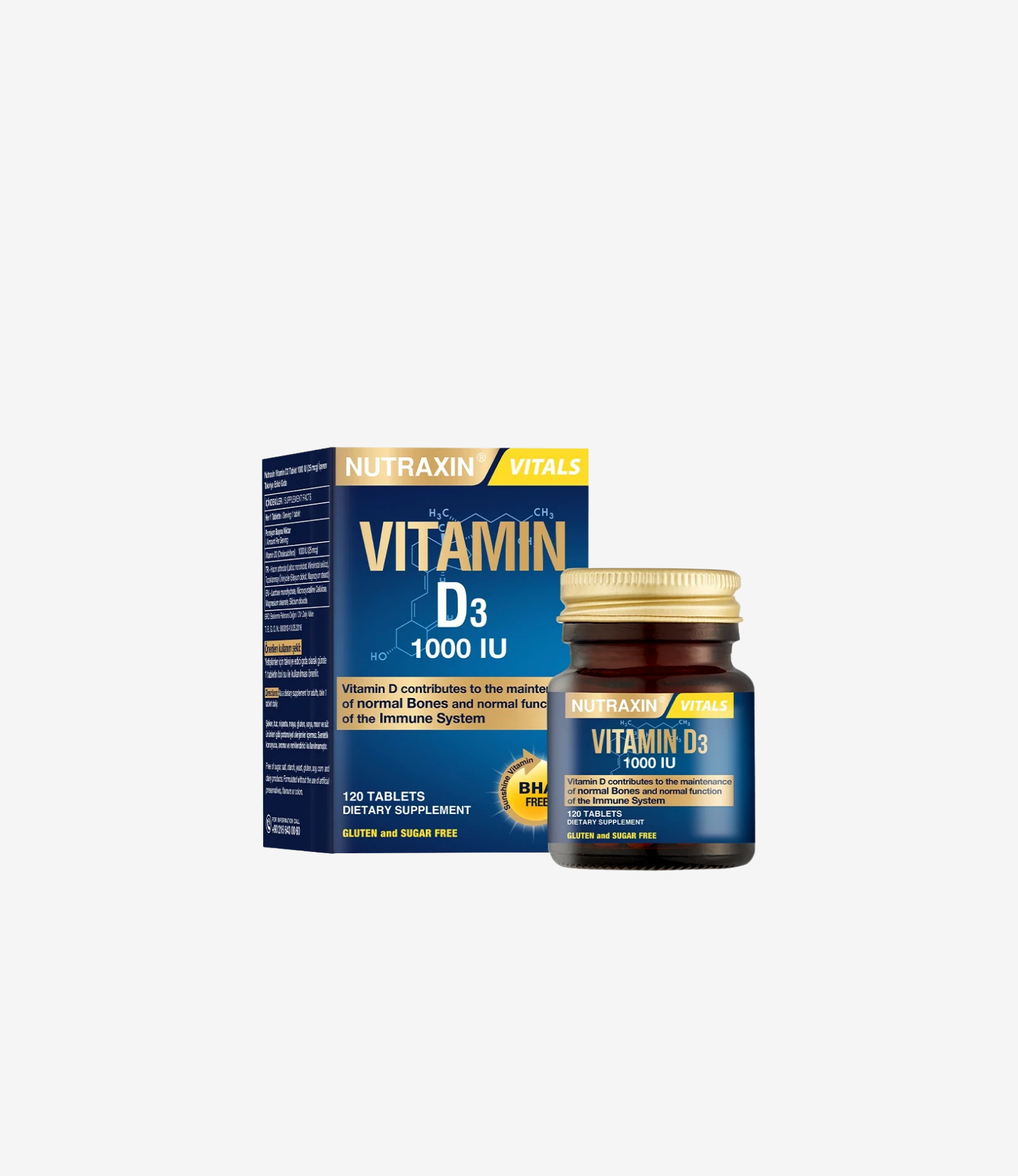 Vitamin D3 120 Tablet