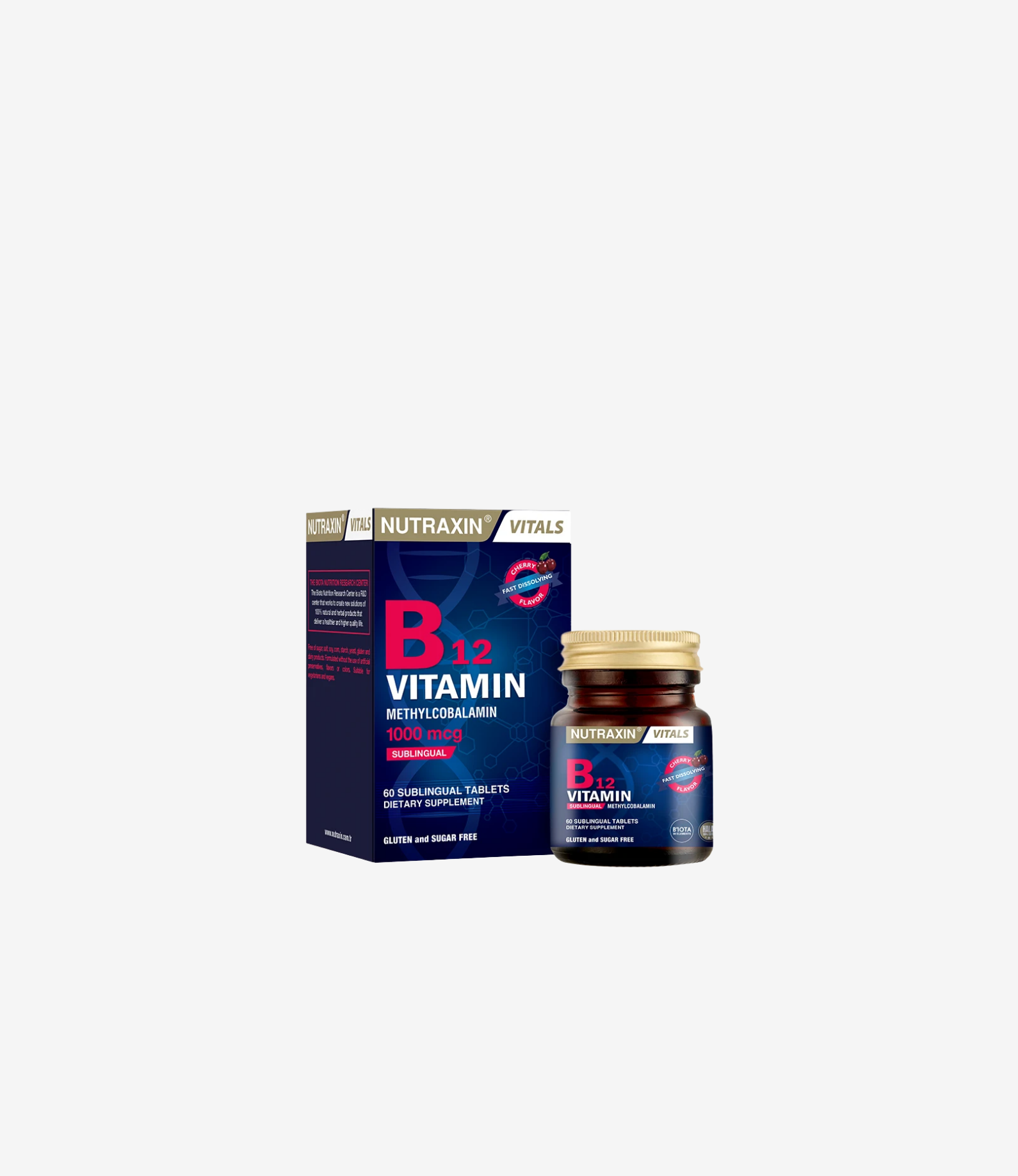 B12 Vitamini (1000 Mcg) - 60 Dil Altı Tableti