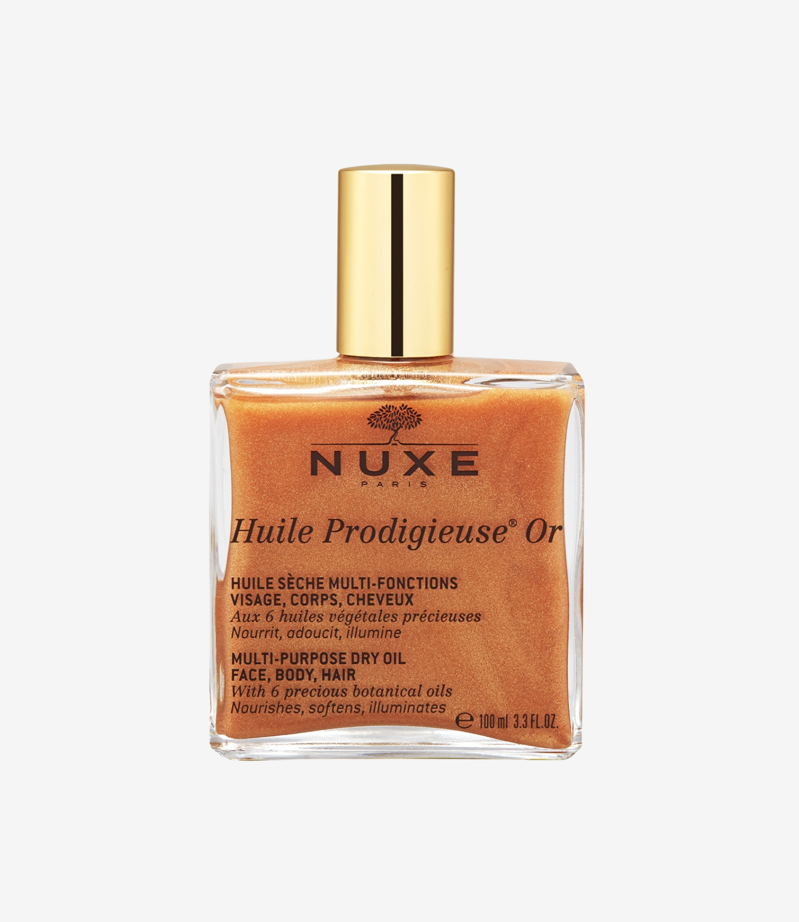 Huile Prodigieuse Or Dry Oil Altın Parıltılı Çok Amaçlı Kuru Yağ 100 ml