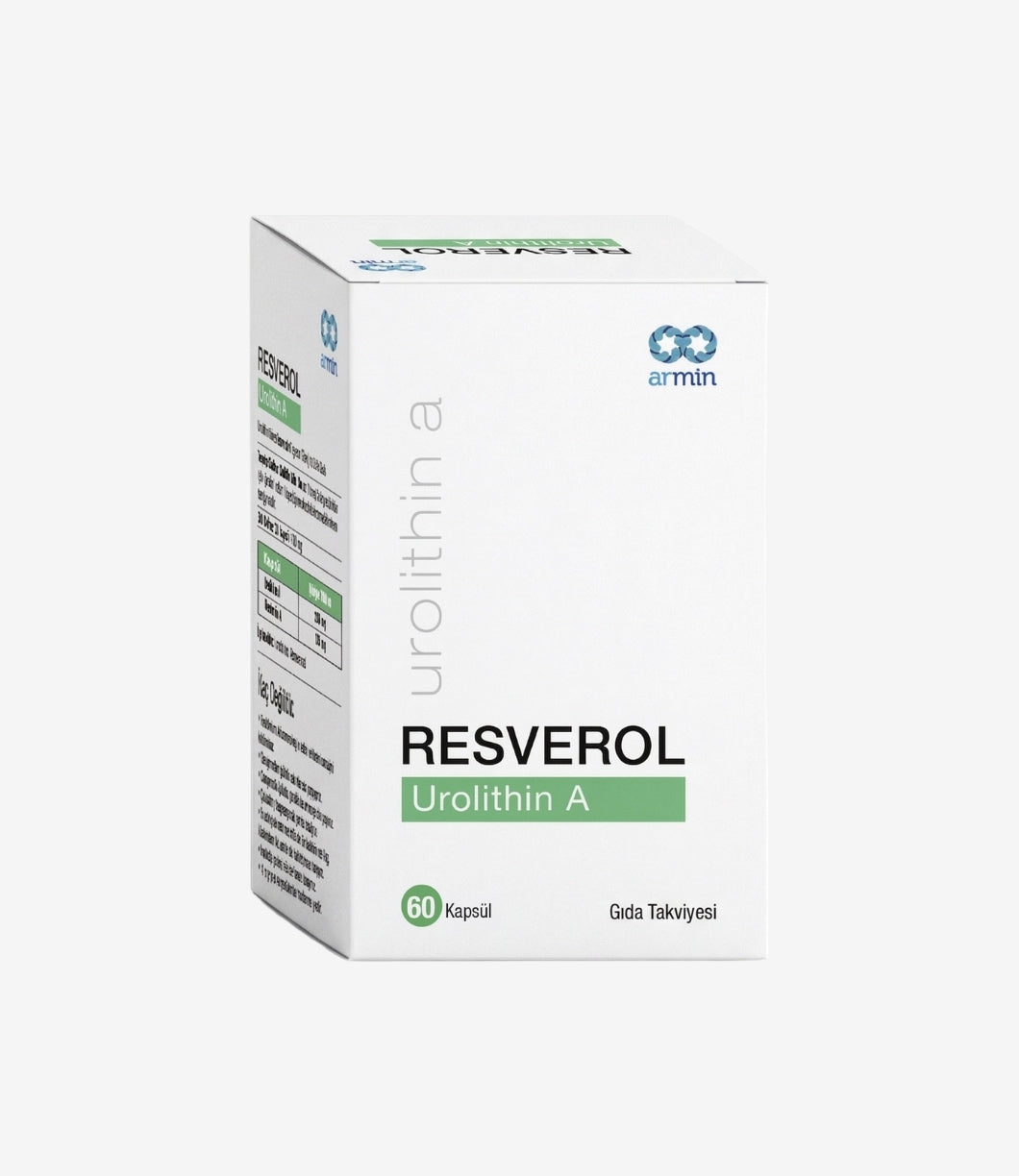 Resverol Urolithin A | 60 Kapsül