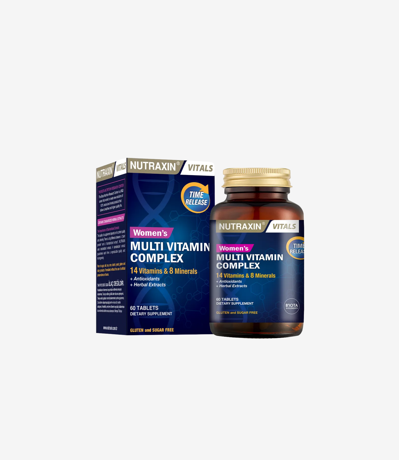 Multivitamin&Mineral Complex KADIN 60 Tablet