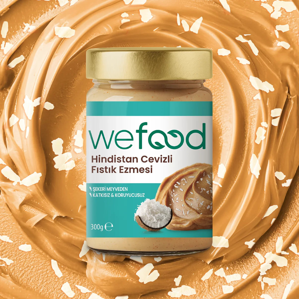 Hindistan Cevizli Fıstık Ezmesi 300 gr