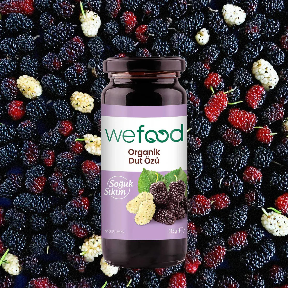 2'li Organik Dut Özü 315 gr (Soğuk Sıkım)