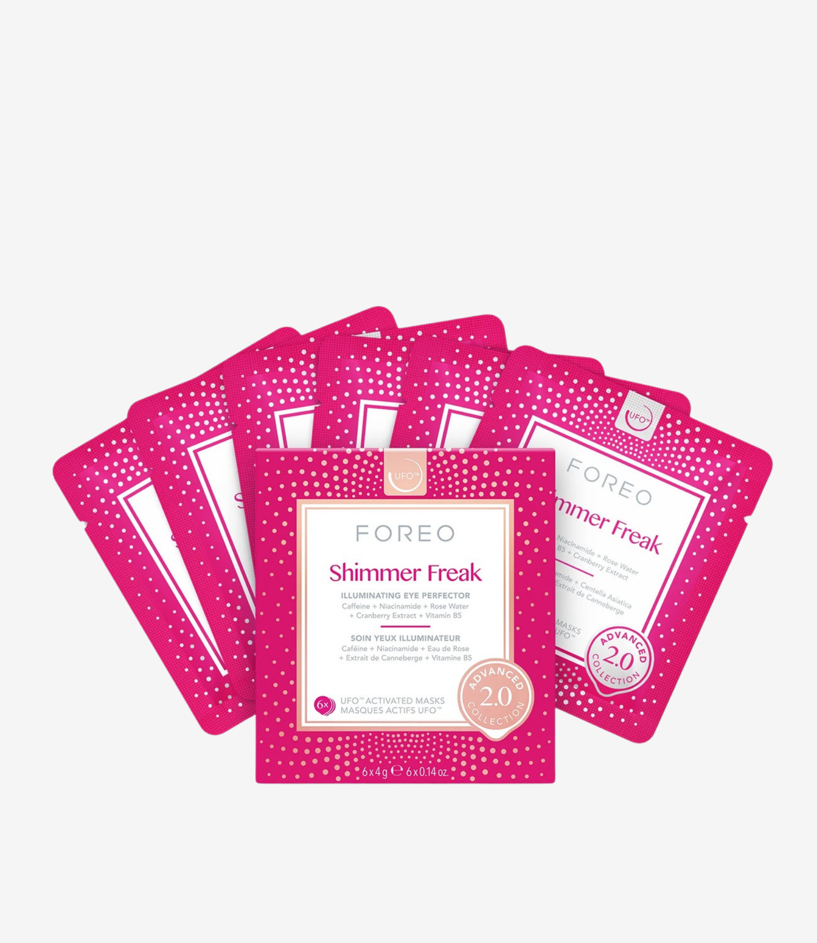 UFO™ Shimmer Freak 6'lı Maske