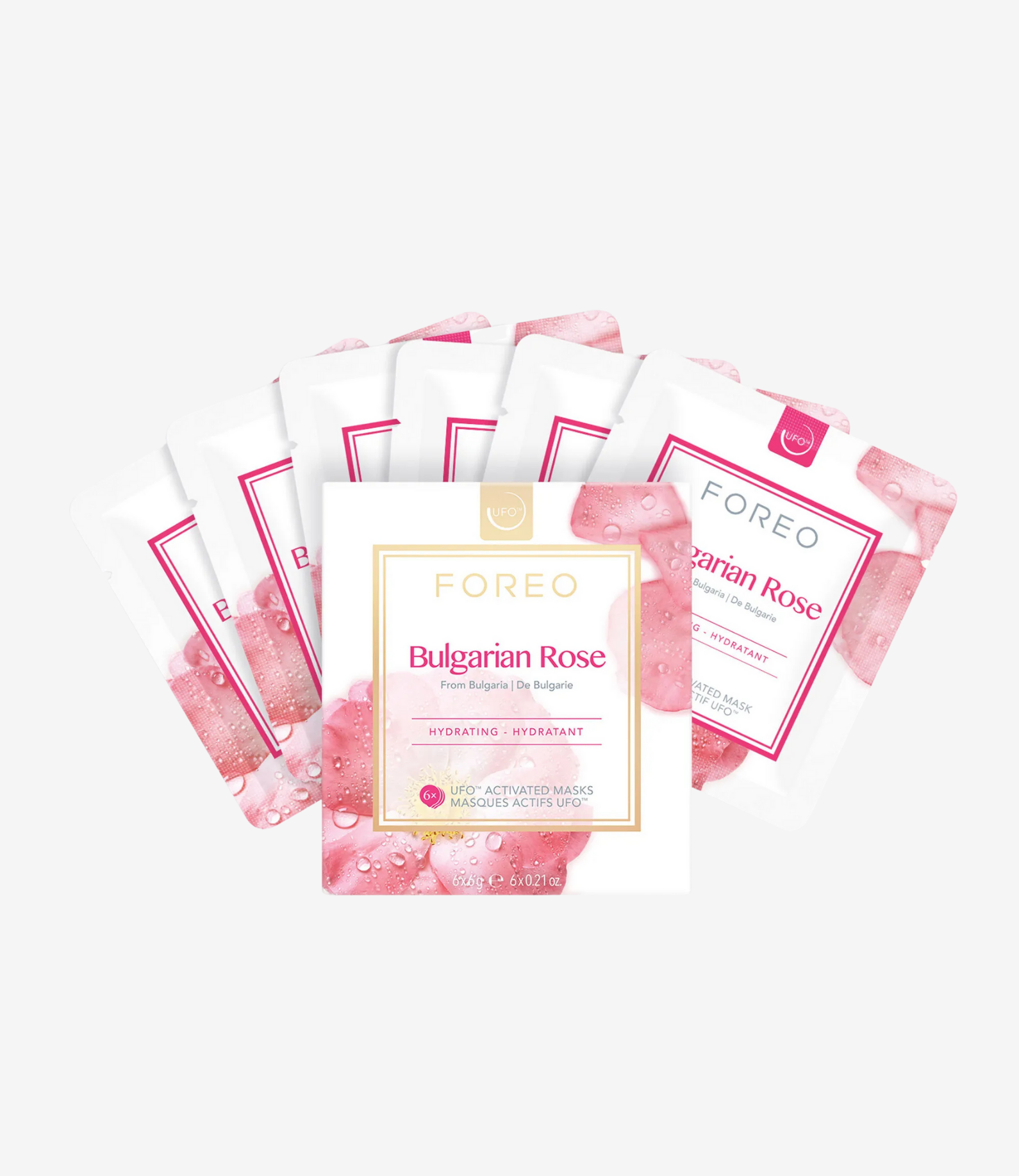 UFO™ Bulgarian Rose Nemlendirici 6'lı Aktif Maske