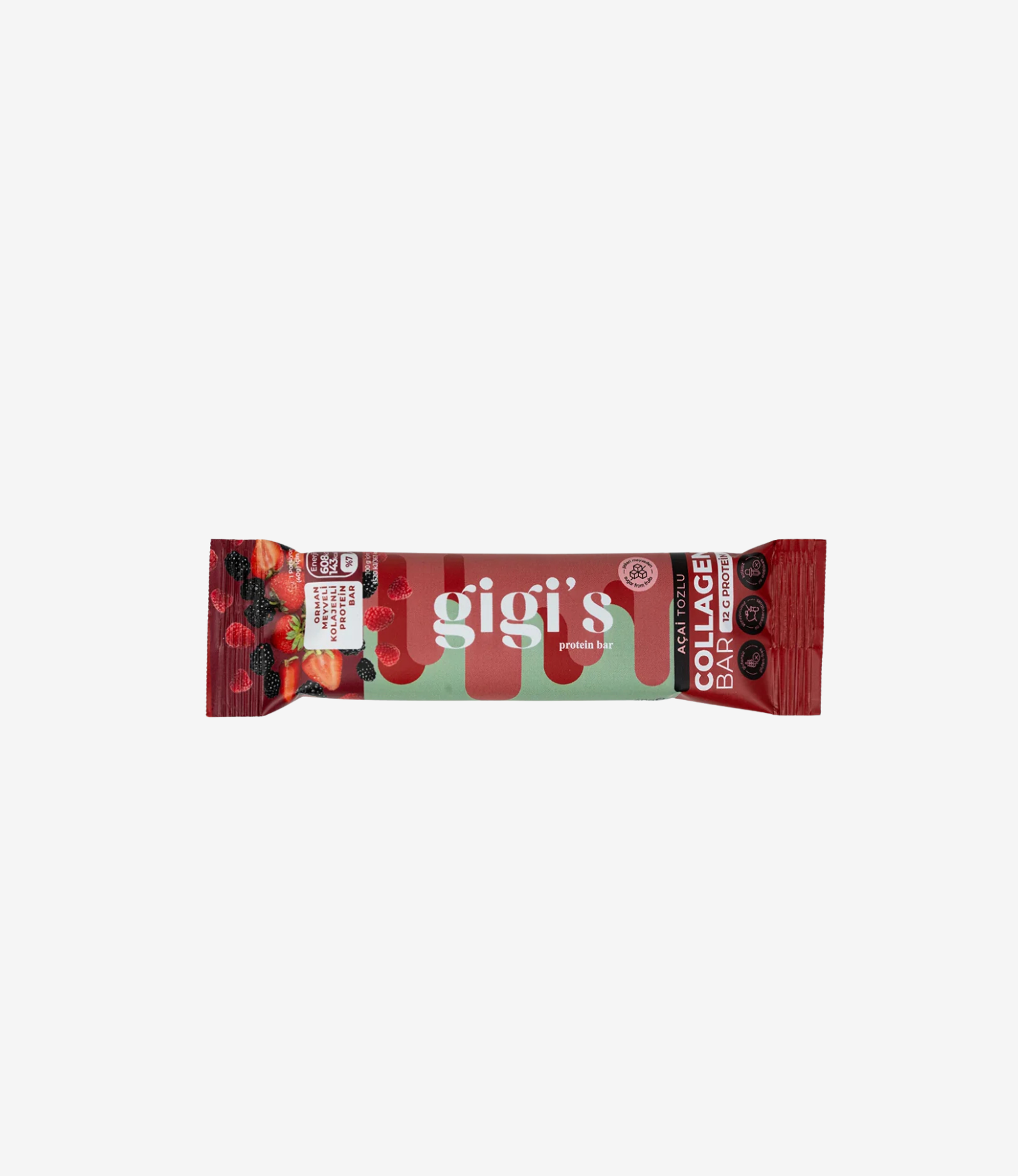 Orman Meyveli Kolajenli Protein Bar