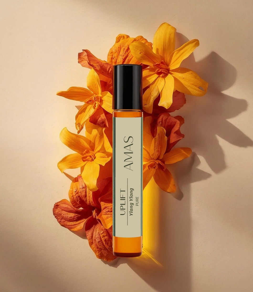 %100 Saf Aromaterapi Uplift Esansiyel Yağ Roll-On 10 ml