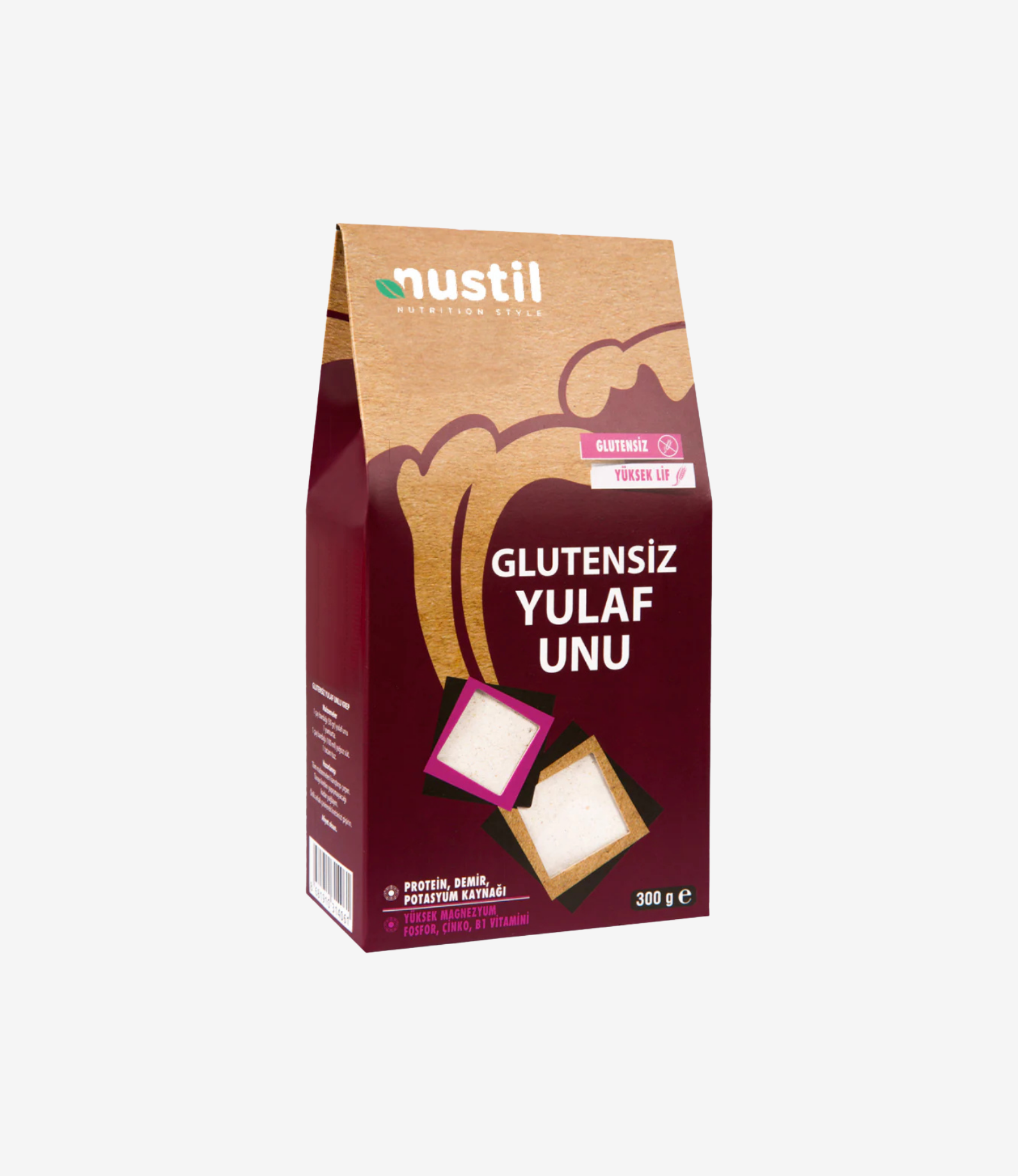 NUSTİL Glutensiz Yulaf Unu 300 gr