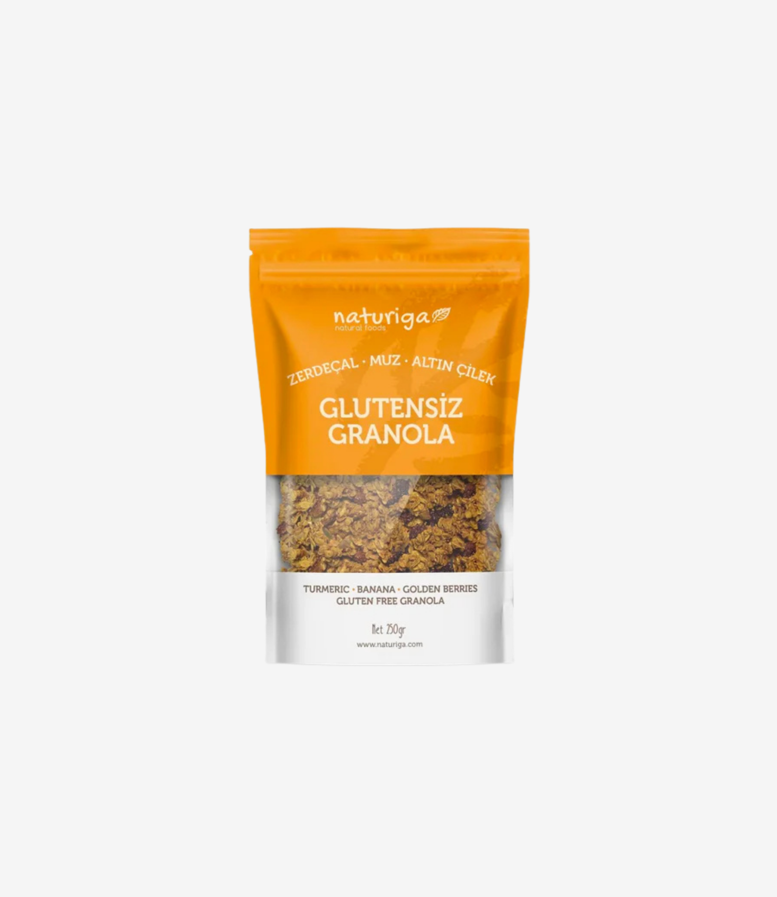 Glutensiz Zerdeçal & Altın Çilek Granola 250 gr