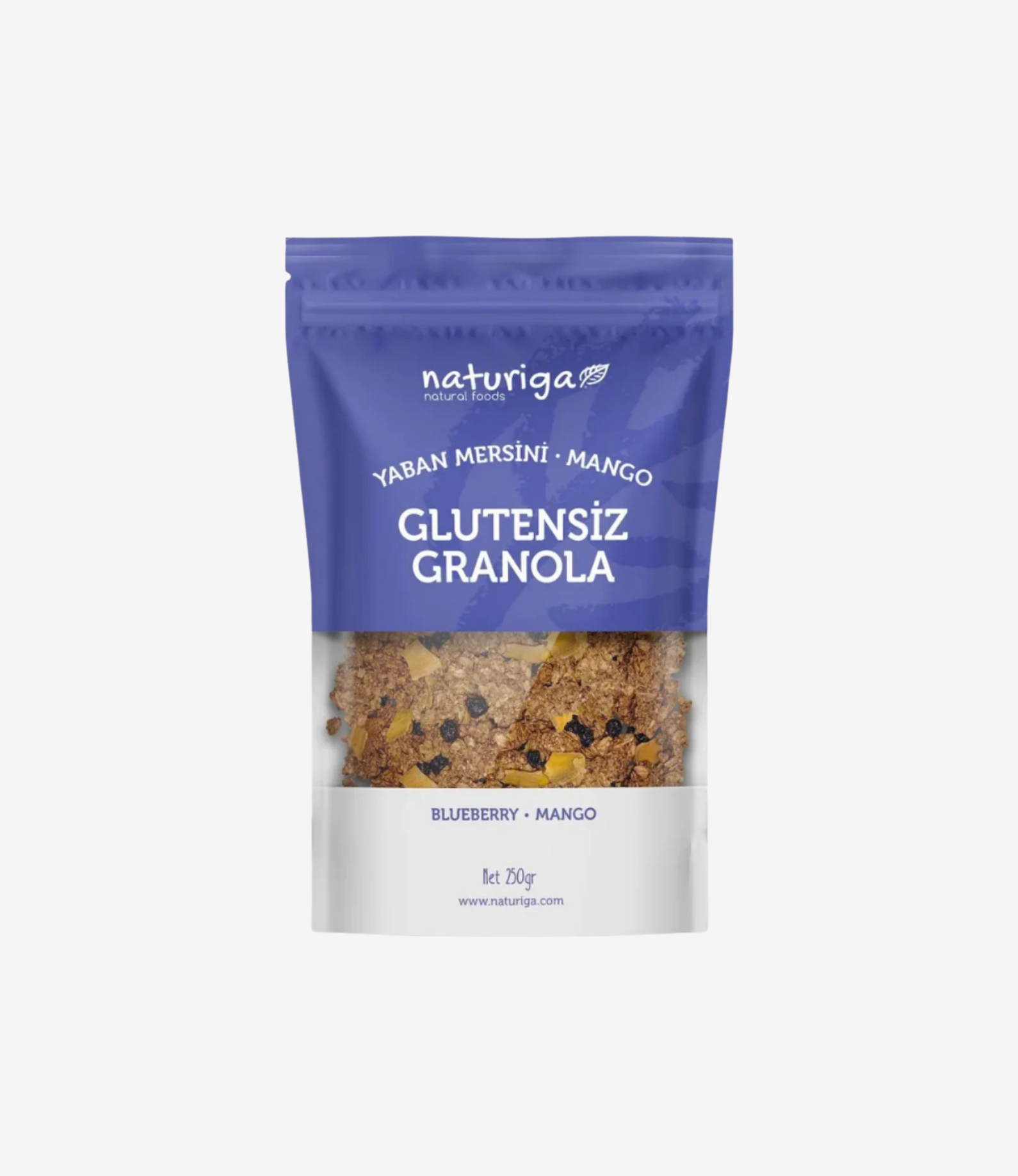 Glutensiz Yaban Mersini & Mango Granola 250 gr