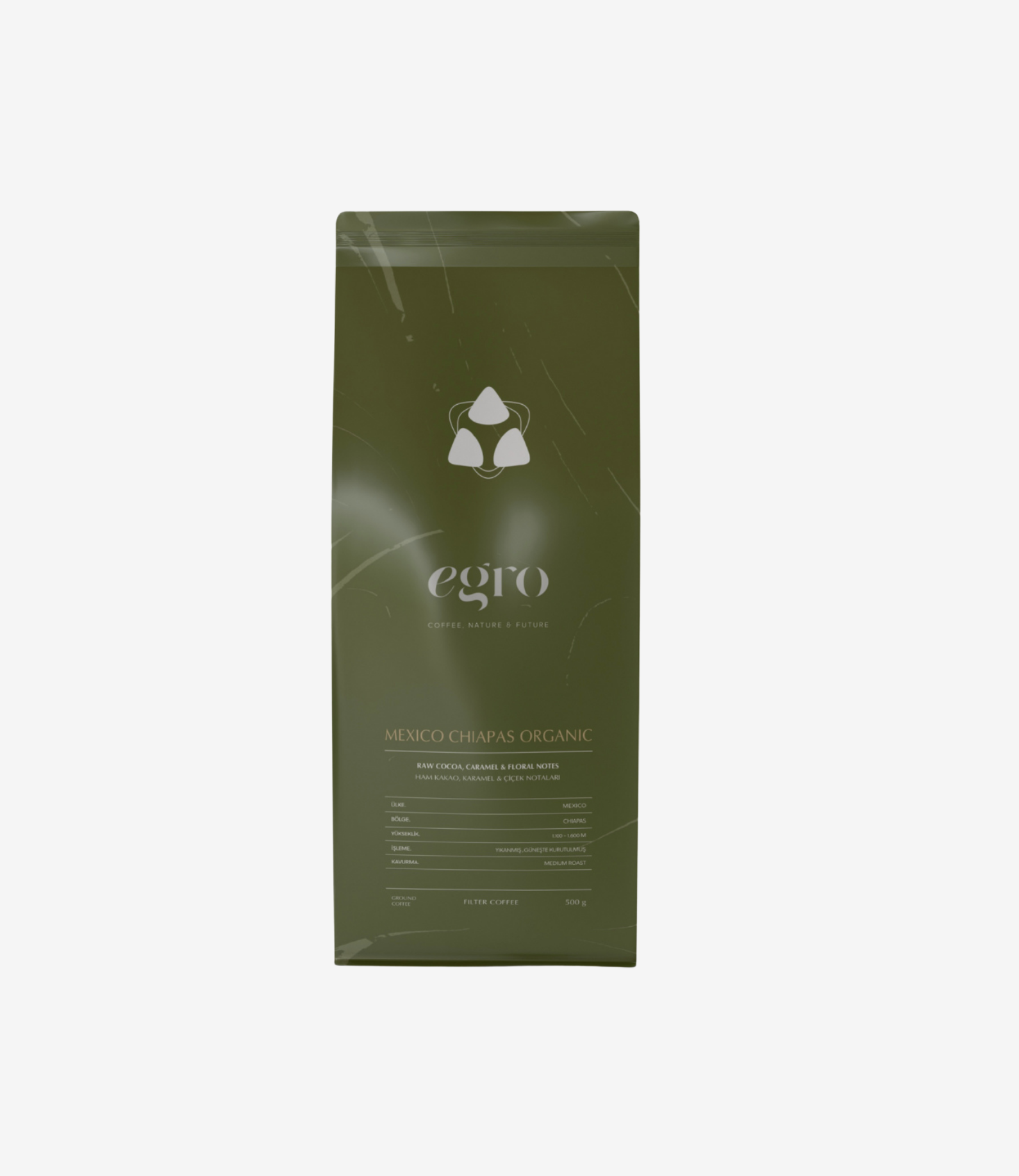 Mexico, Chiapas Organic 500 gr