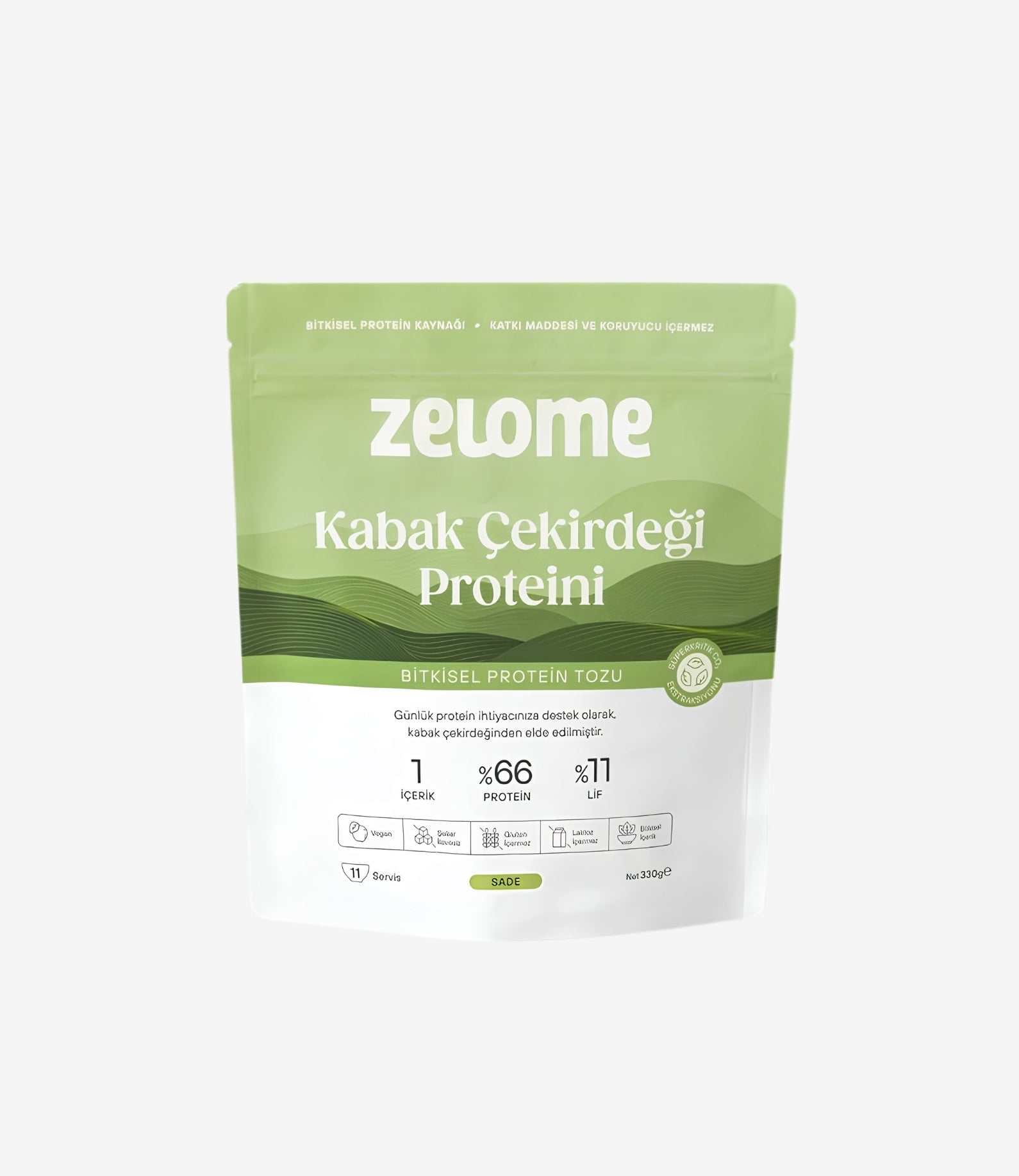 Kabak Çekirdeği Protein Tozu 330 gr