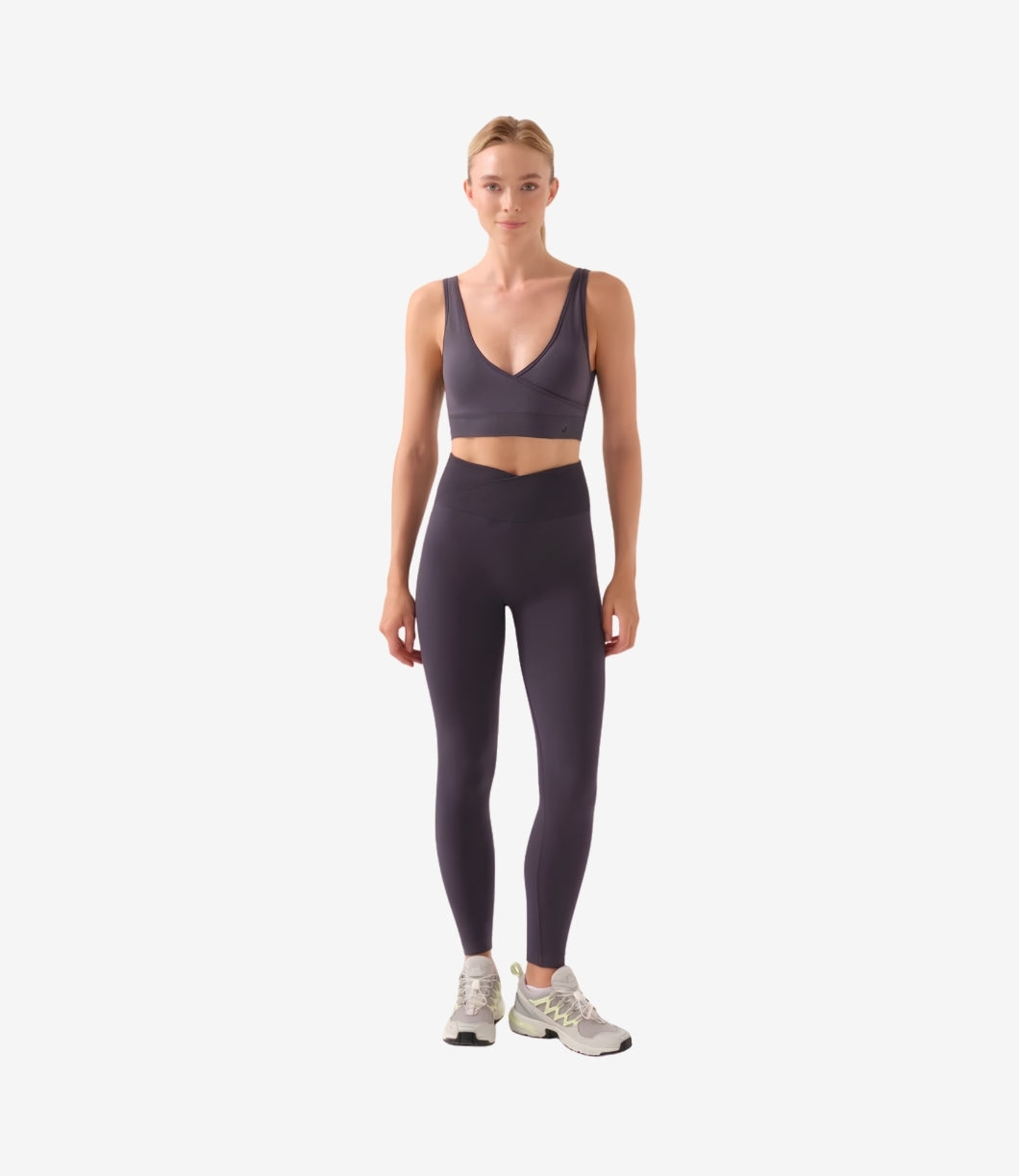 Jerf Motion Çapraz Bel Tayt | Carbon