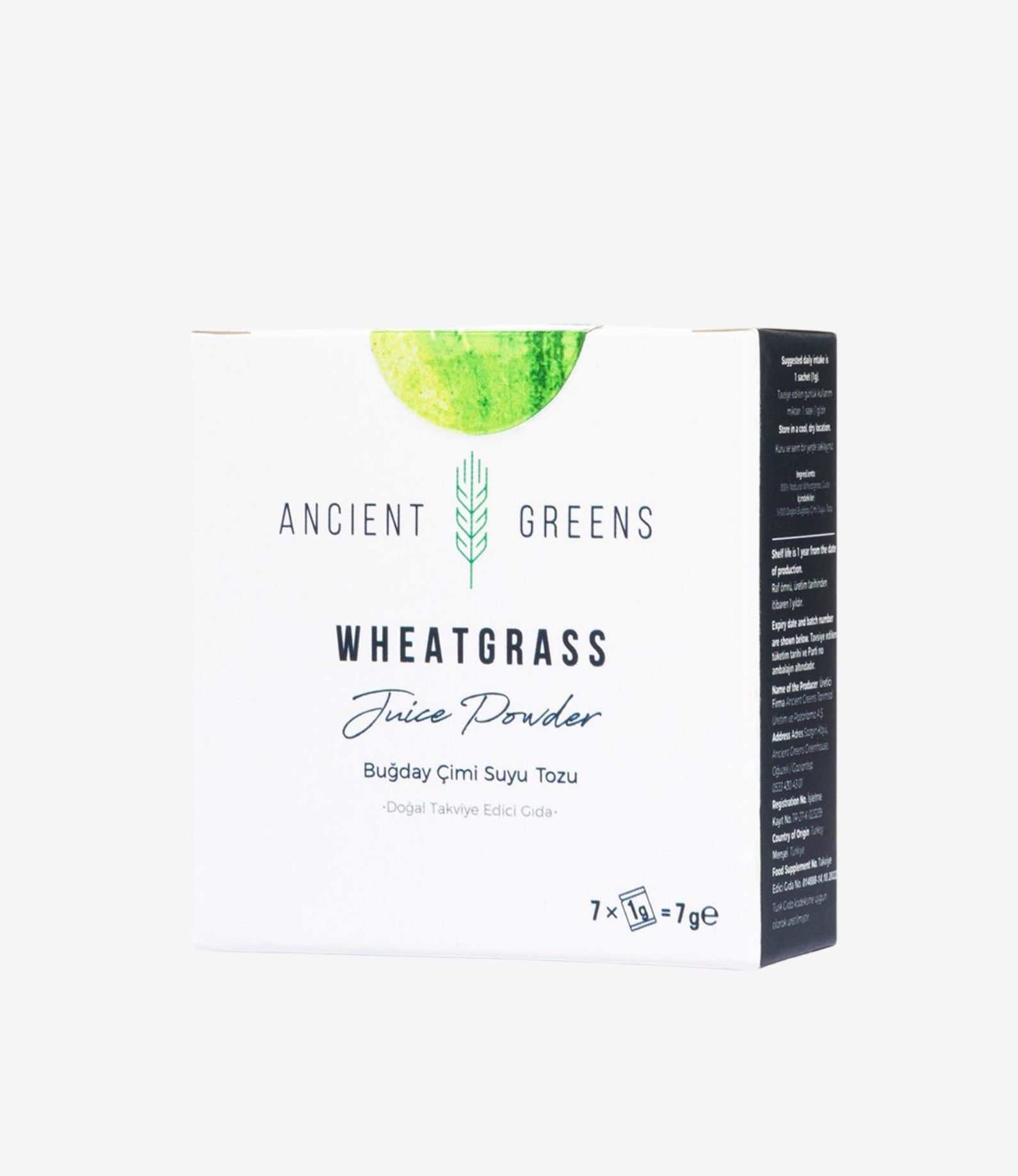 7 Günlük Buğday Çimi Suyu Tozu