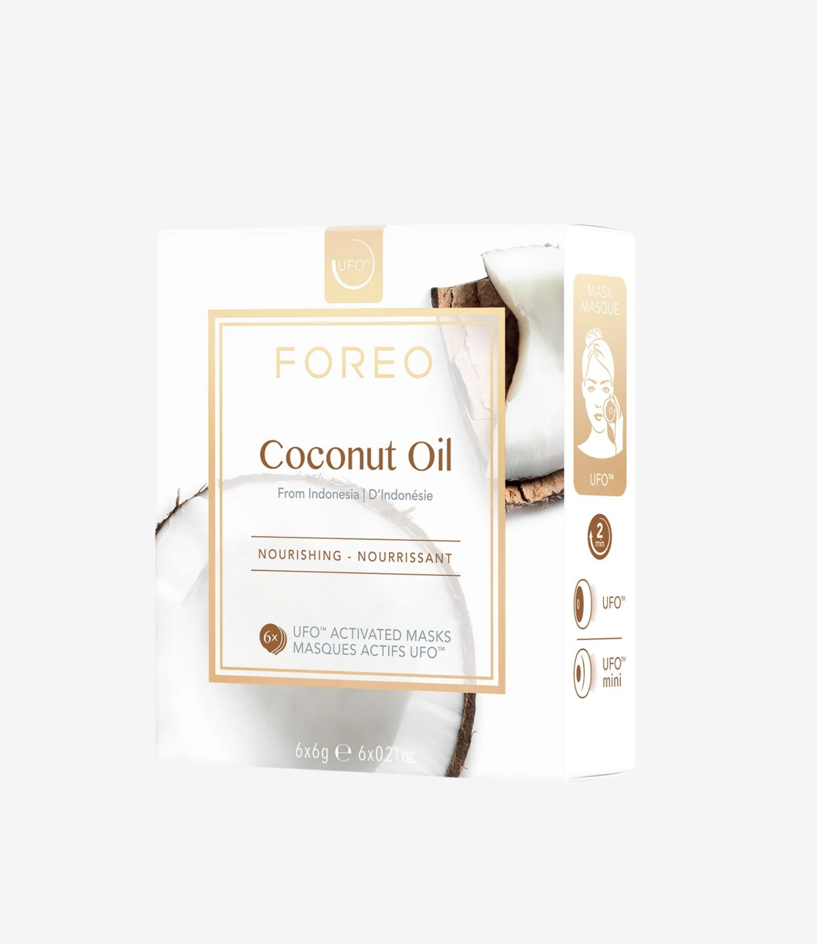 UFO™ Coconut Oil Besleyici 6'lı Aktif Maske