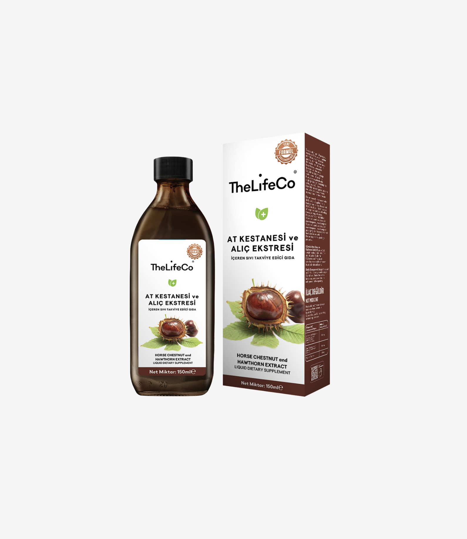 At Kestanesi & Alıç Ekstraktı 150 ml