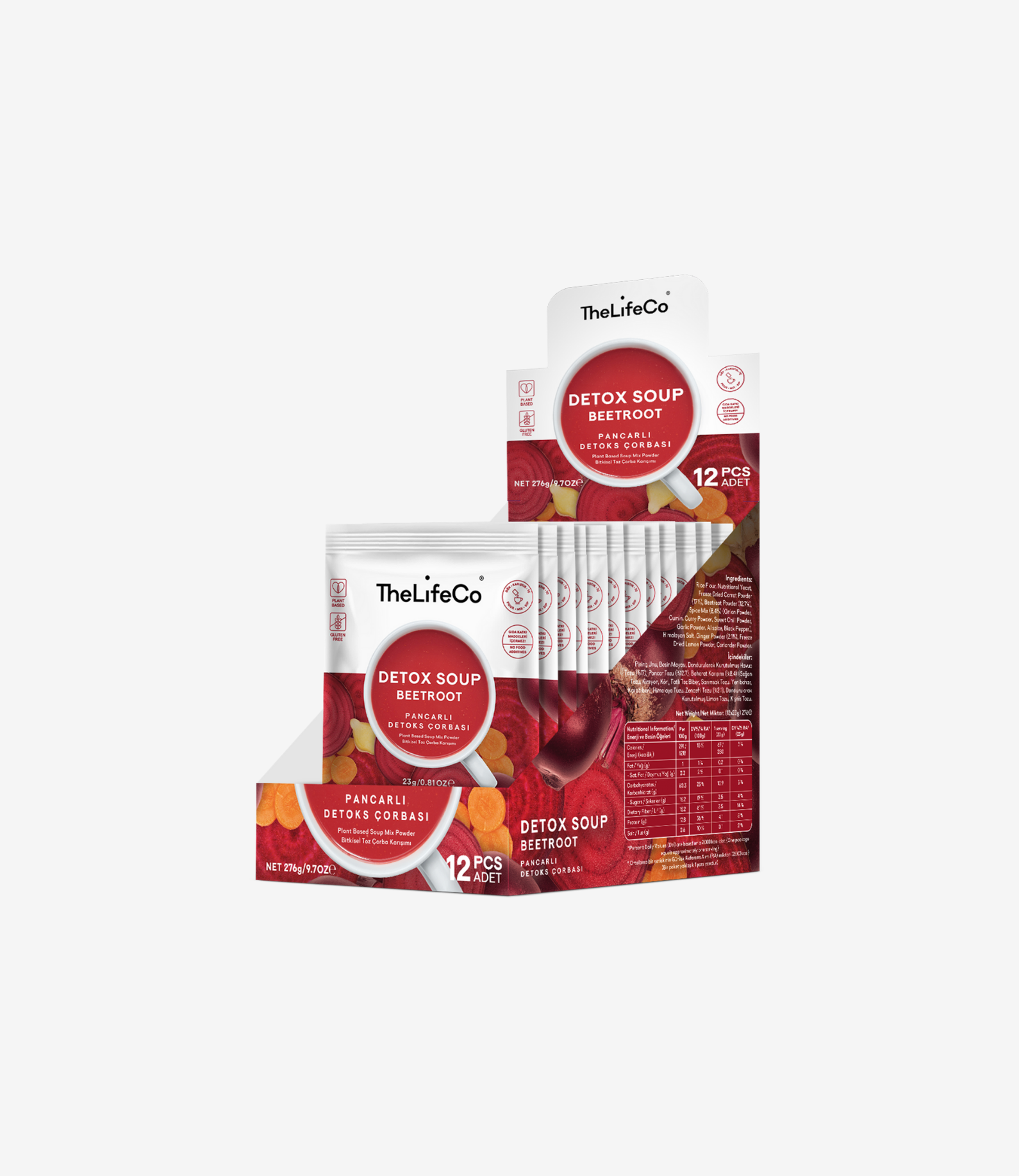 Kırmızı Pancar Çorbas 12’li Kutu