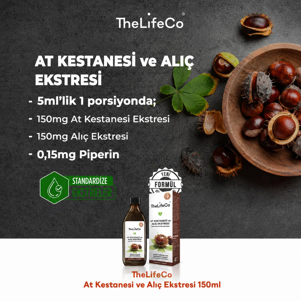 At Kestanesi & Alıç Ekstraktı 150 ml