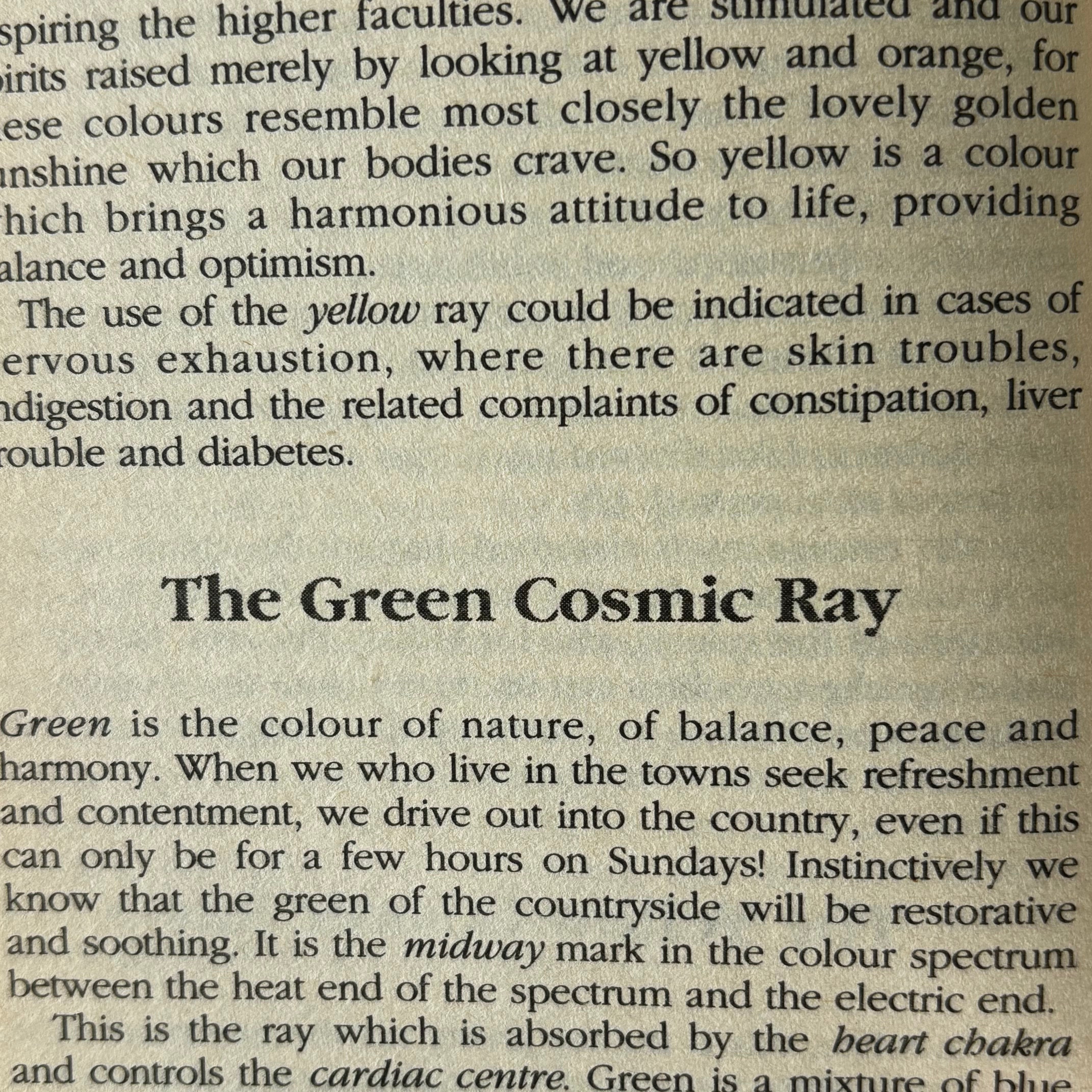 Colour Therapy: The Application of Colour for Healing, Diagnosis and Well-Being