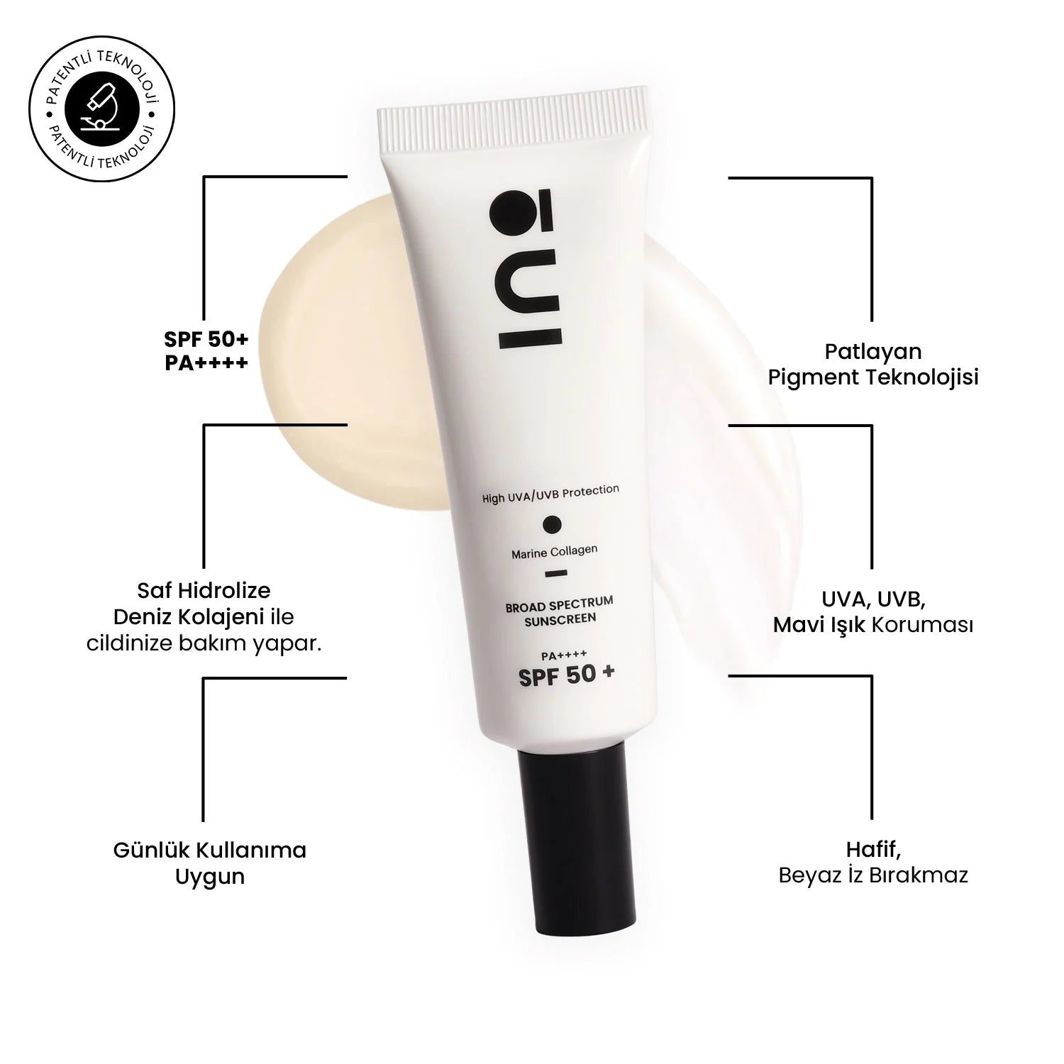 Broad Spectrum SPF 50+ Sunscreen 01 Light