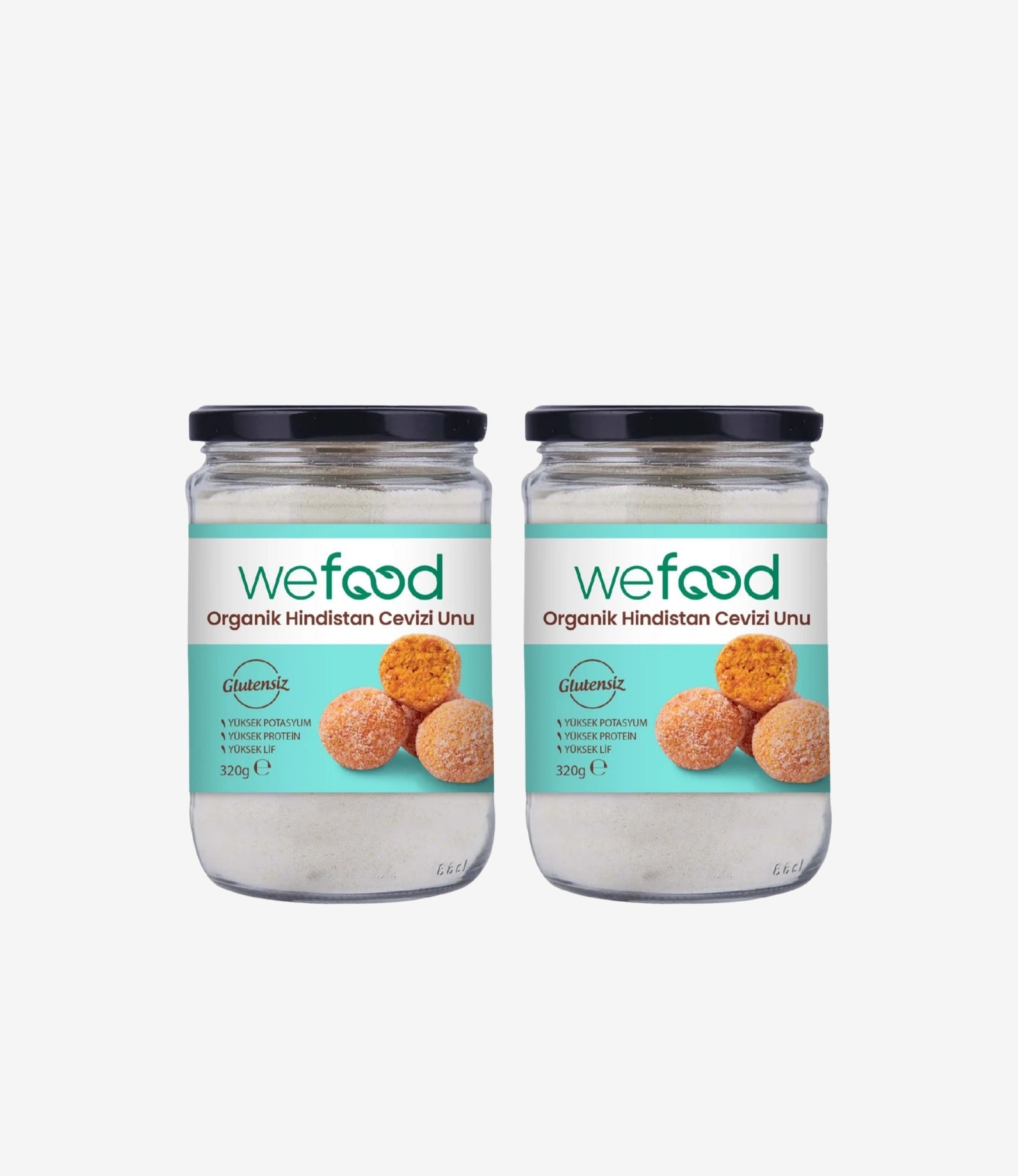 2'li Organik Hindistan Cevizi Unu 320 gr