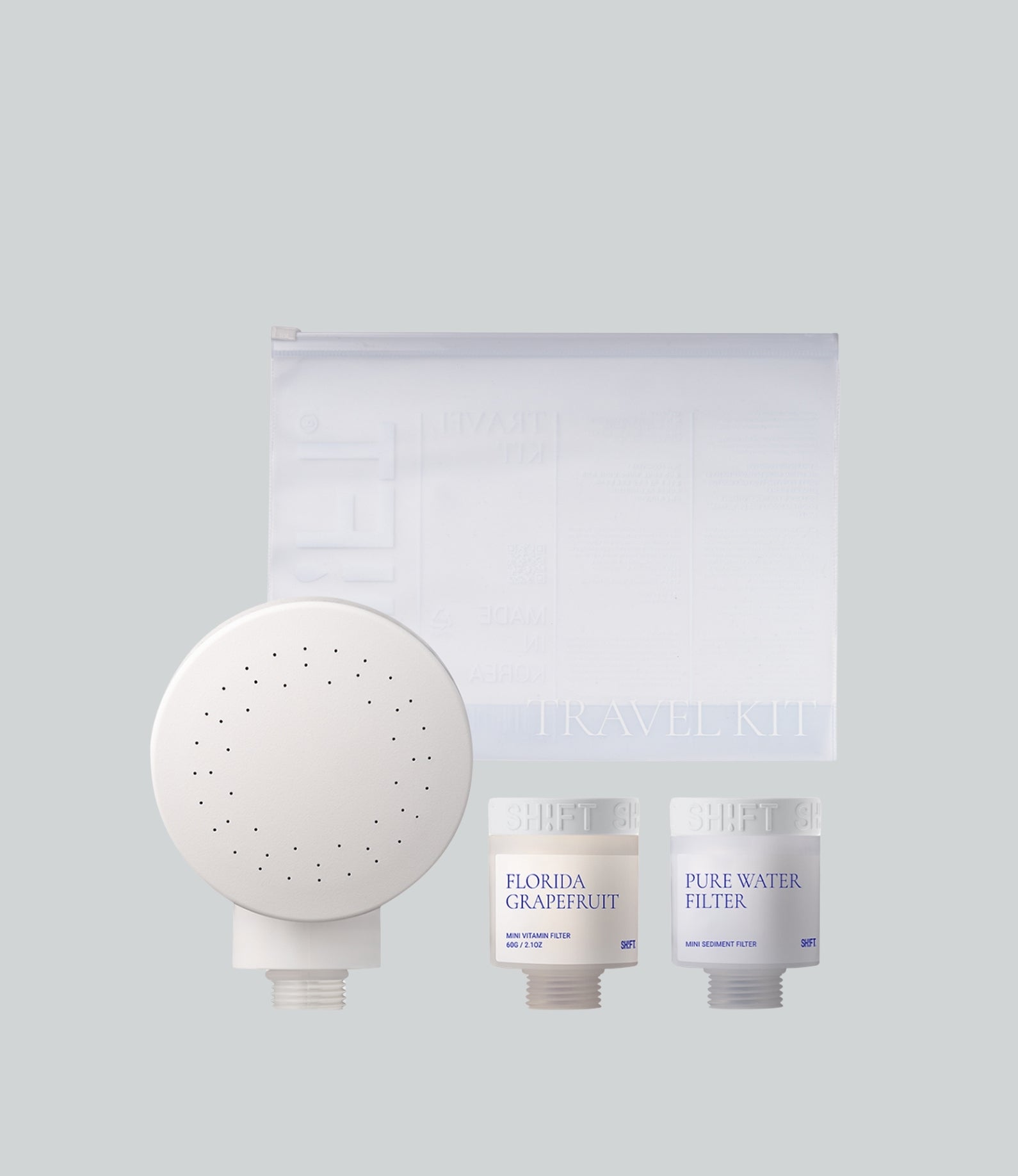 Duş Başlığı Aromaterapi Kapsülü ve Filtre Banyo Aksesuarı Seyahat Kiti