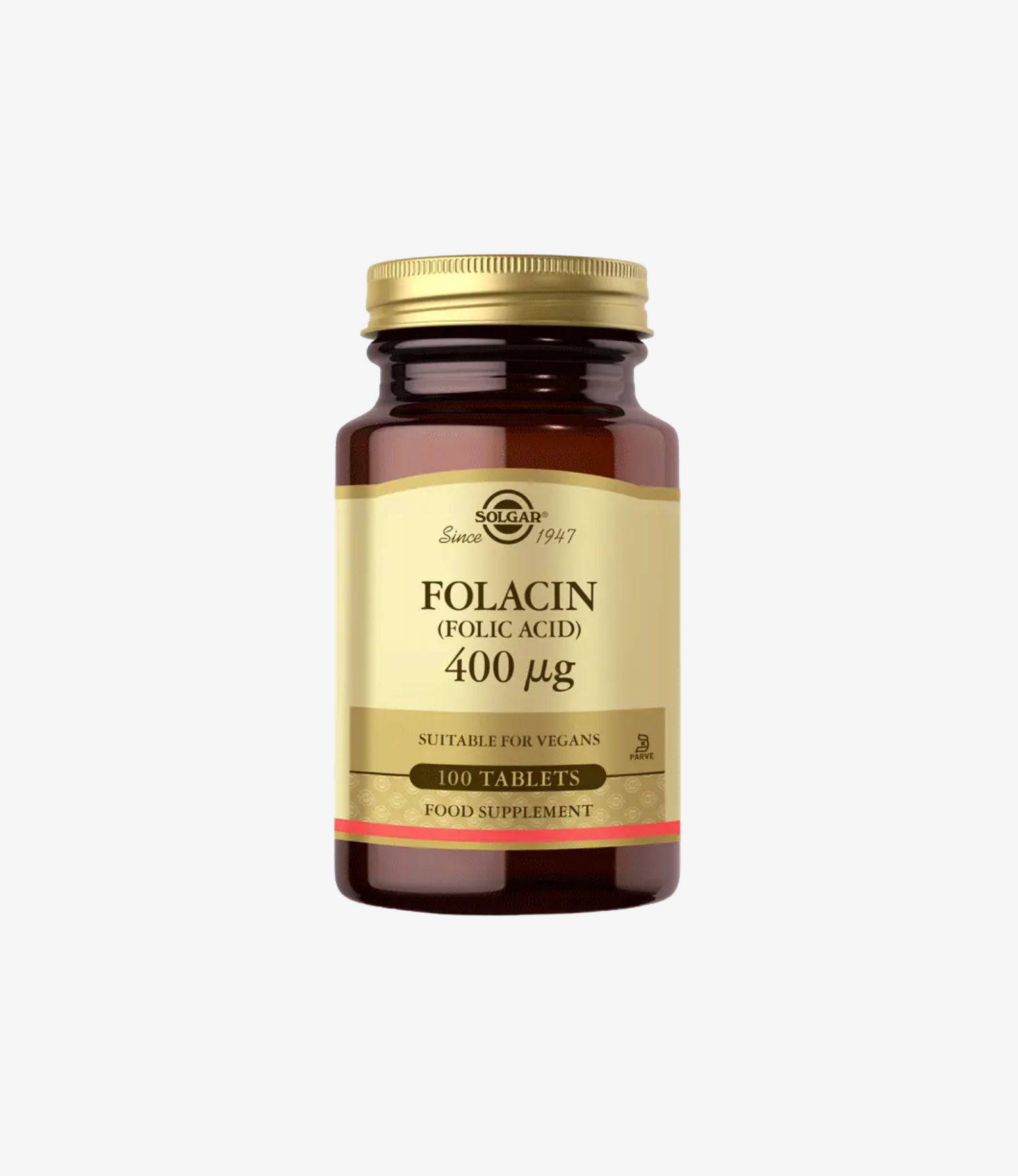 Folic Acid (Folacin) 400mcg 100 Tablet