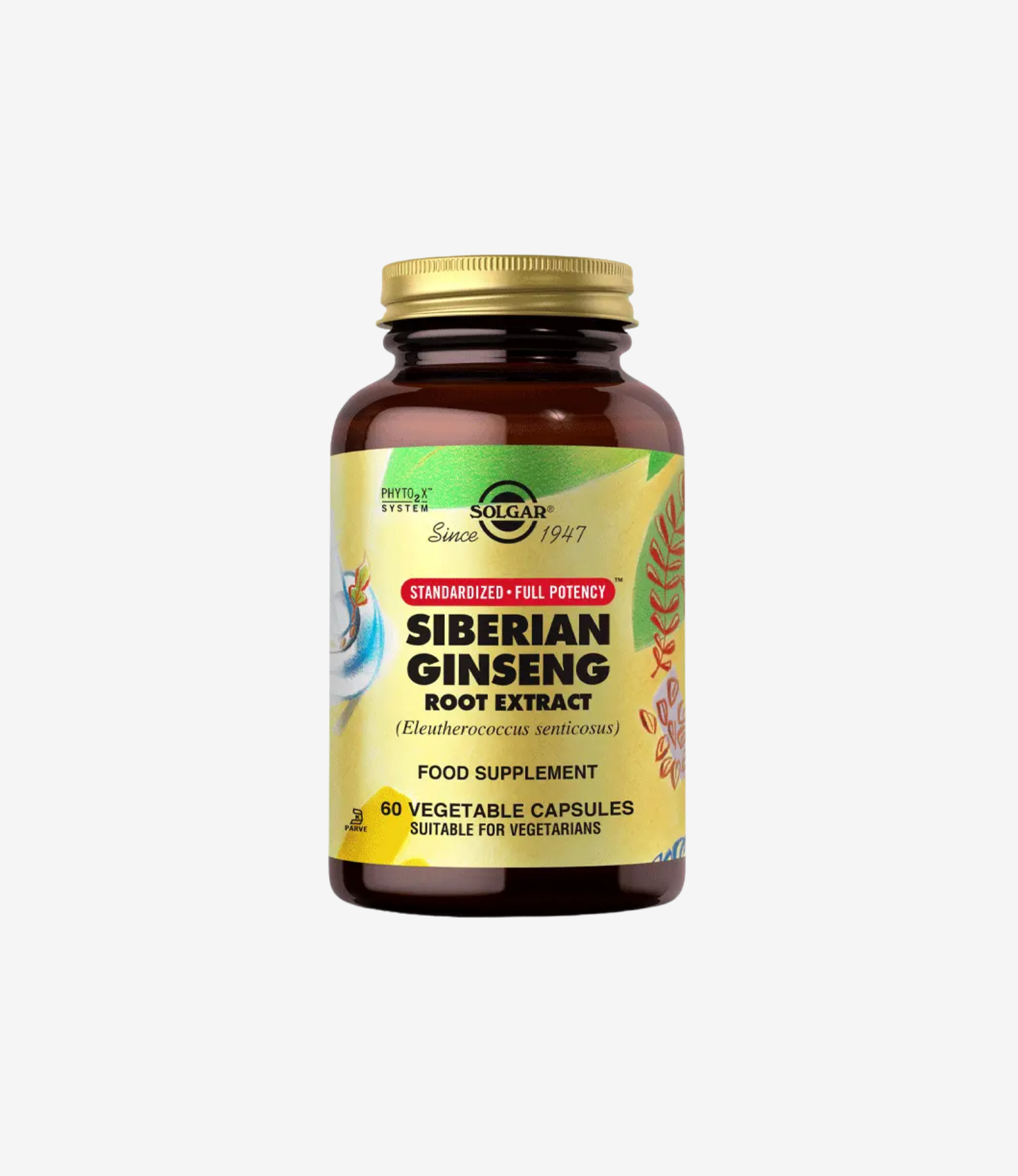 Siberian Ginseng Root Extract 60 Kapsül