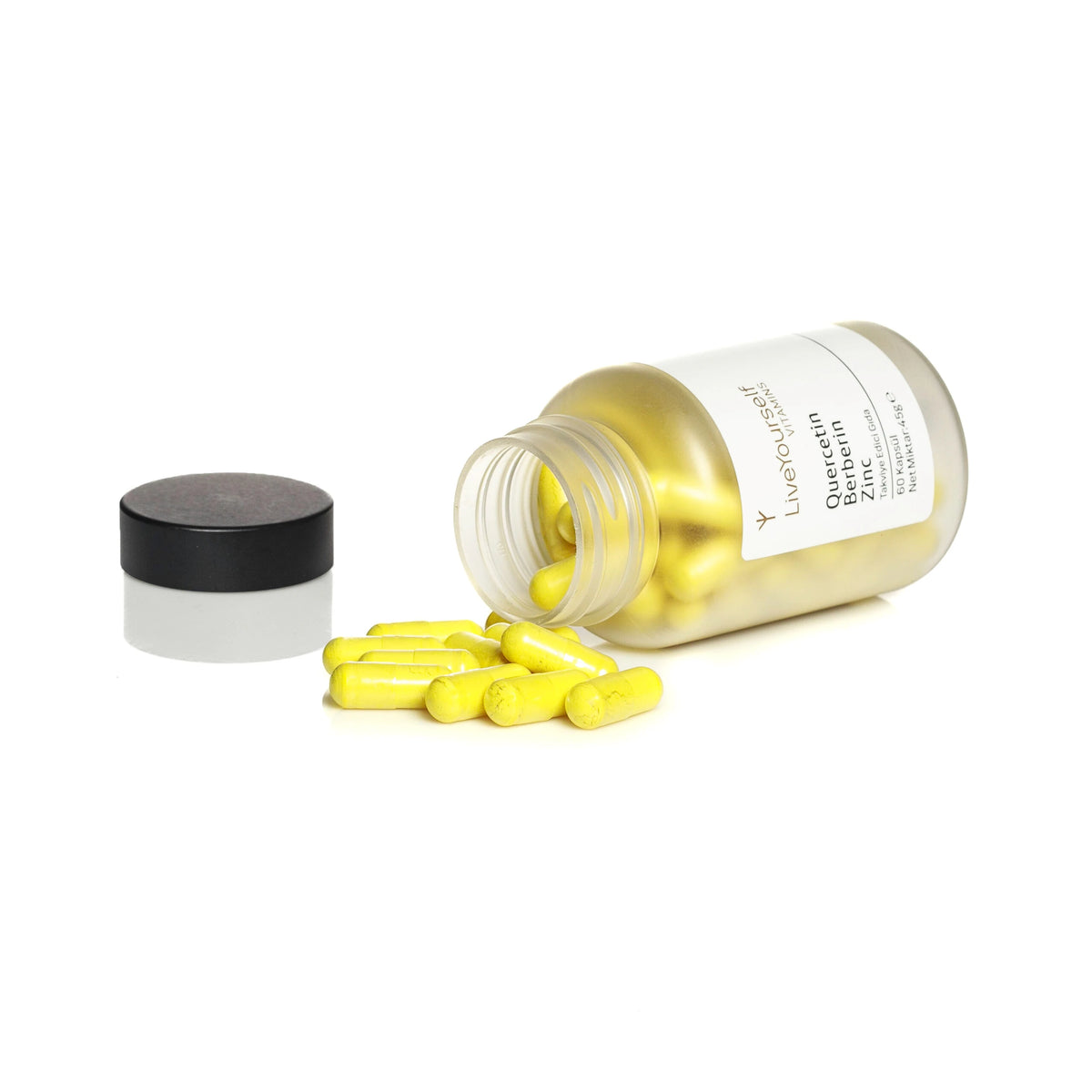 Quercetin Berberin Zinc Takviye Edici Gıda