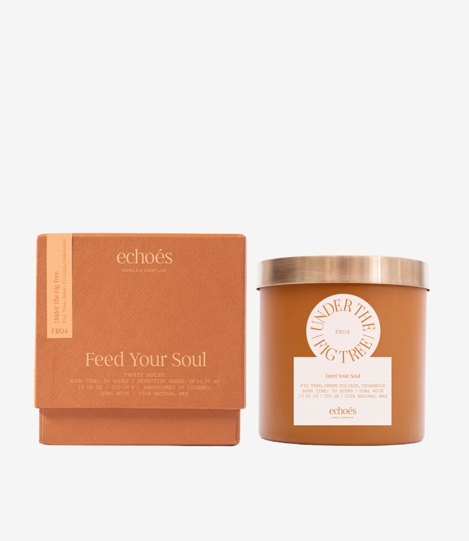 Under the Fig Tree Çift Fitil Doğal Mum 300 gr