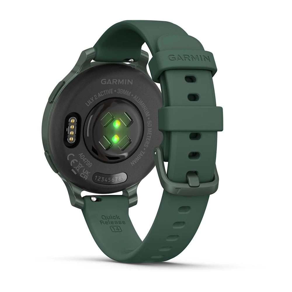 Lily 2 Active - Jasper Yeşili, Jasper Yeşili Silikon Kayışlı