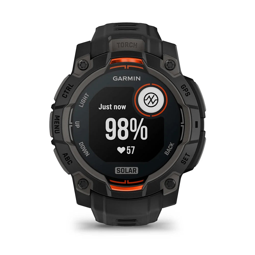 Garmin Instinct 3 45 mm, Solar - Siyah