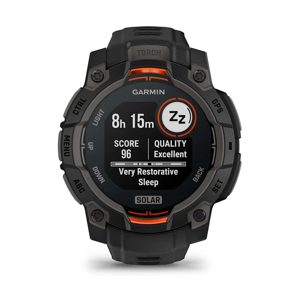 Garmin Instinct 3 45 mm, Solar - Siyah