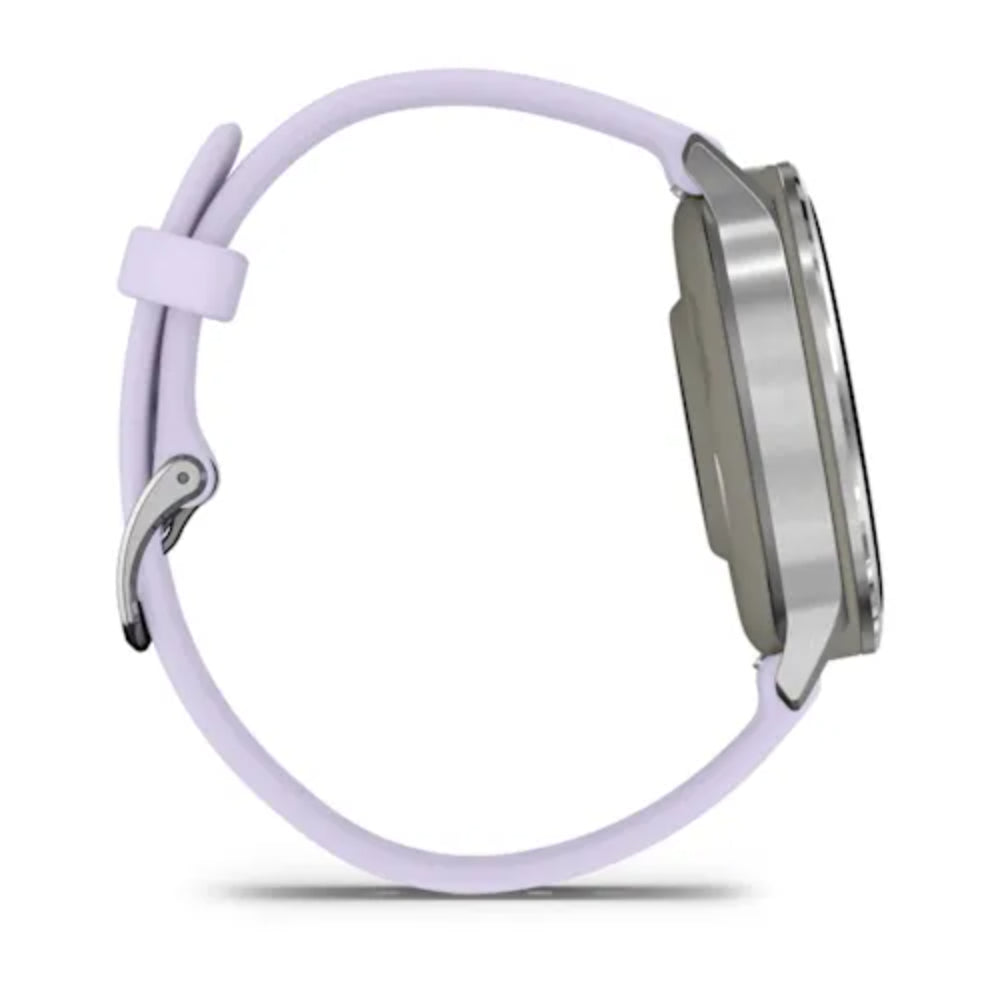 Garmin Venu 4 41 mm  Lavanta Mavisi Silikon Kayışlı