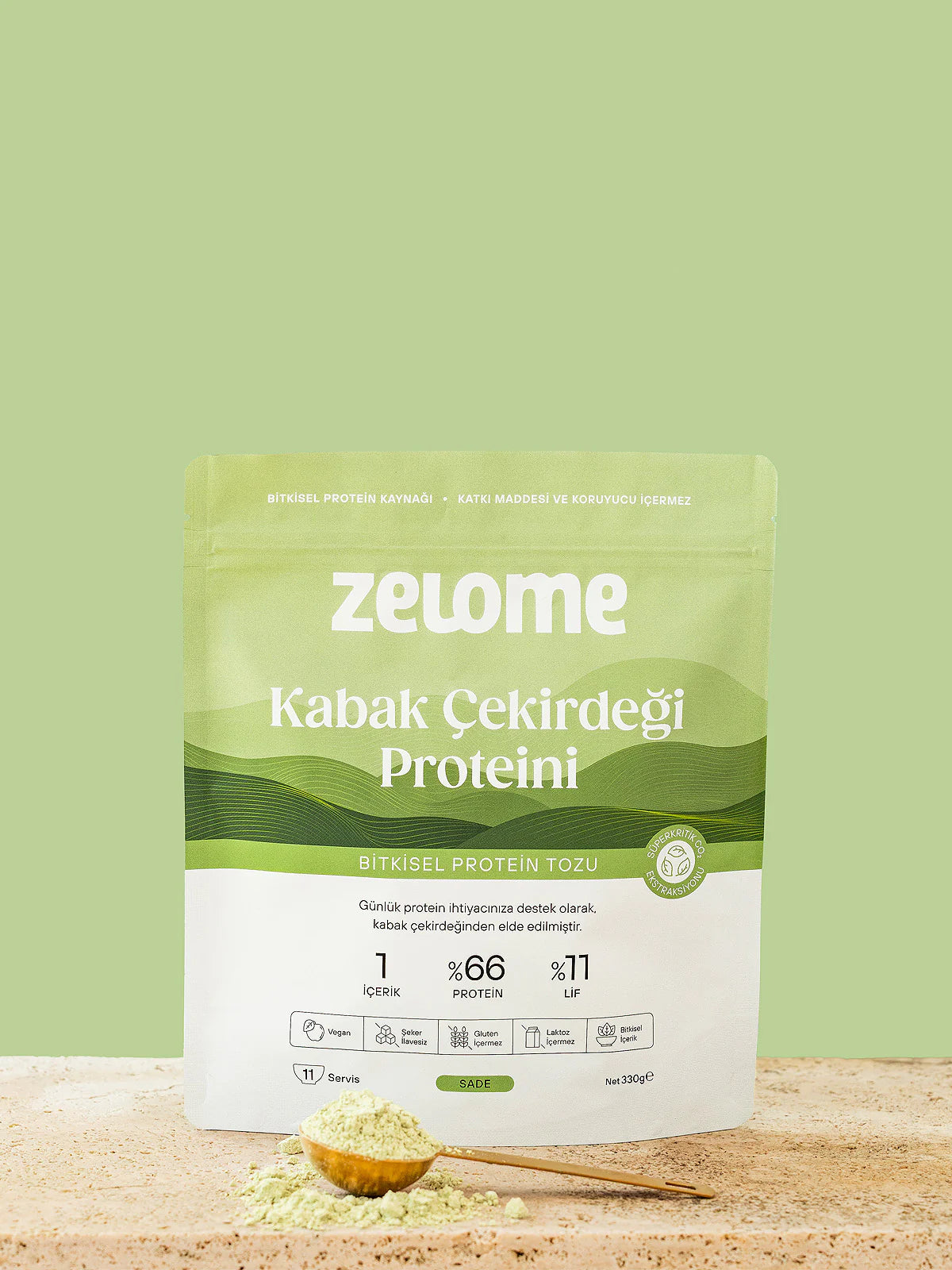 Zelome Kabak Çekirdeği Proteini