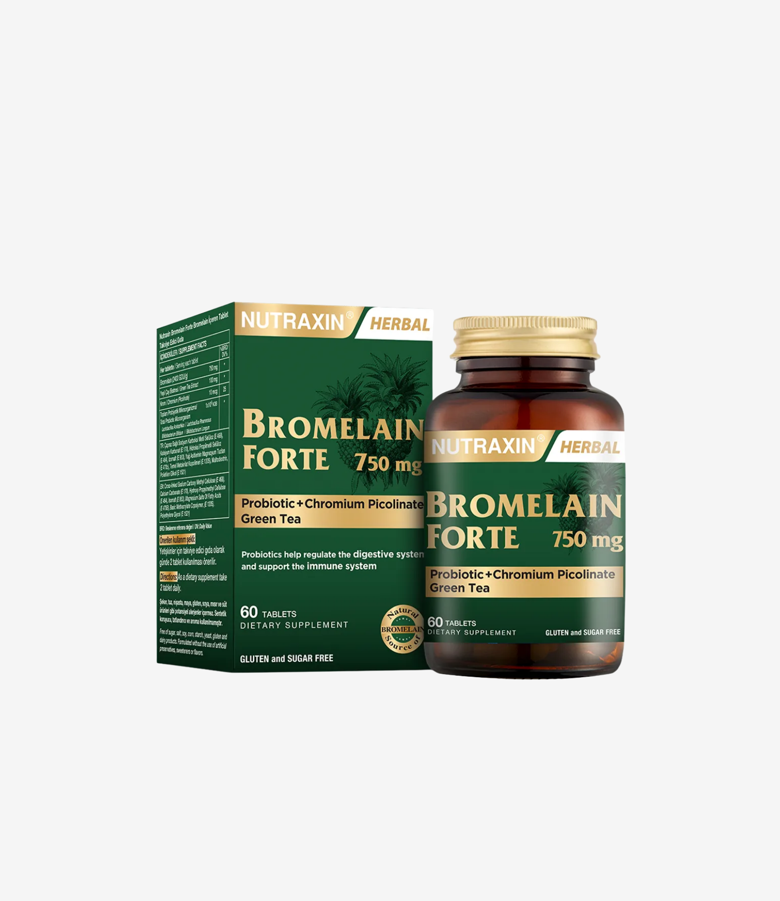 Bromelain Forte 60 Tablet