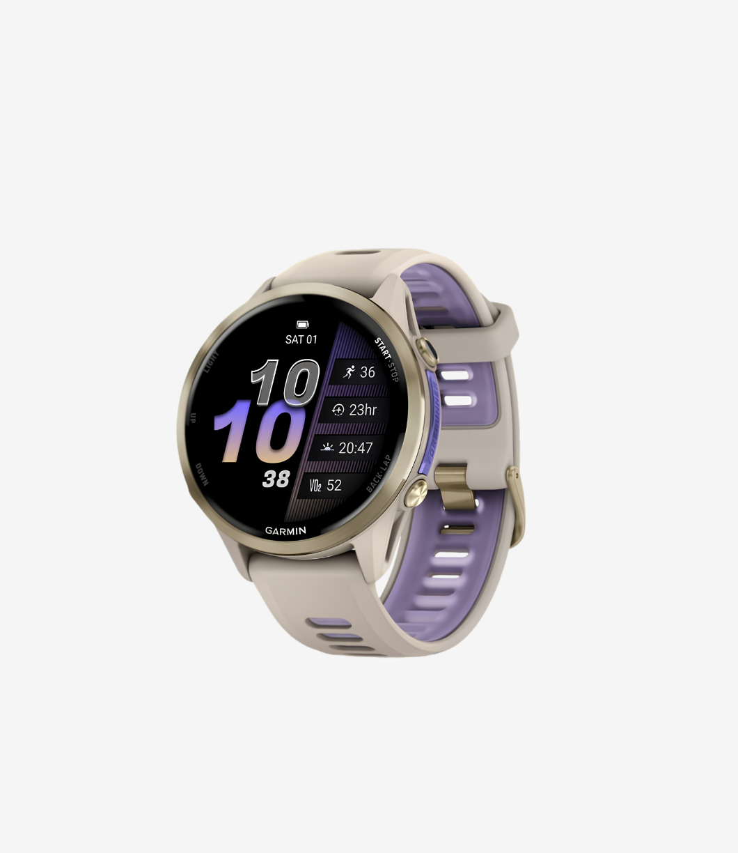 Forerunner 970 - Soft Gold Titanyum | Gri