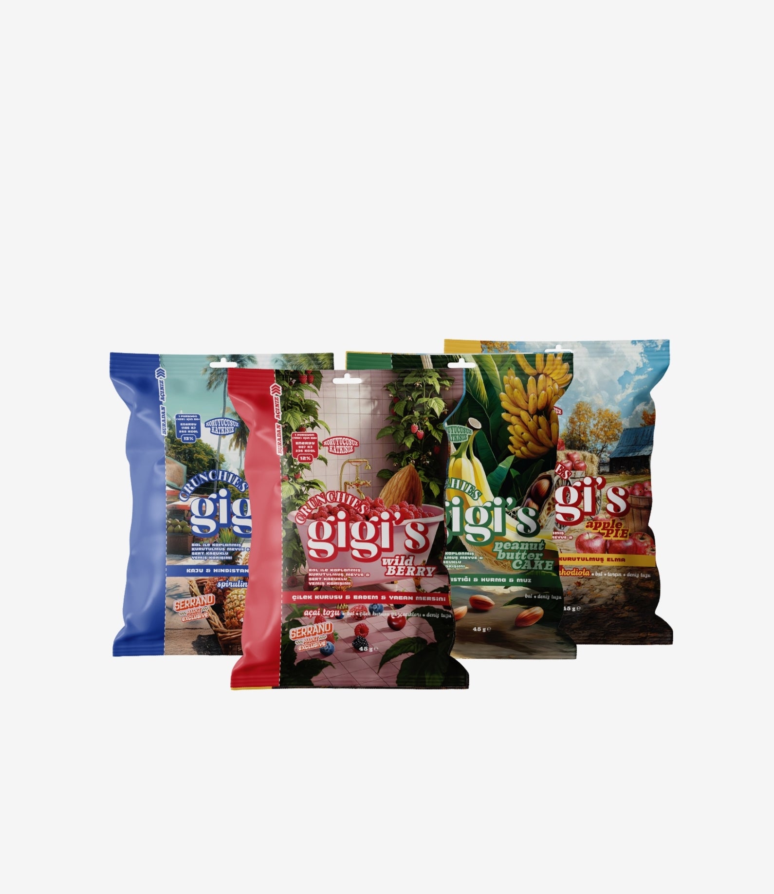 4'lü Crunchies Tanışma Paketi