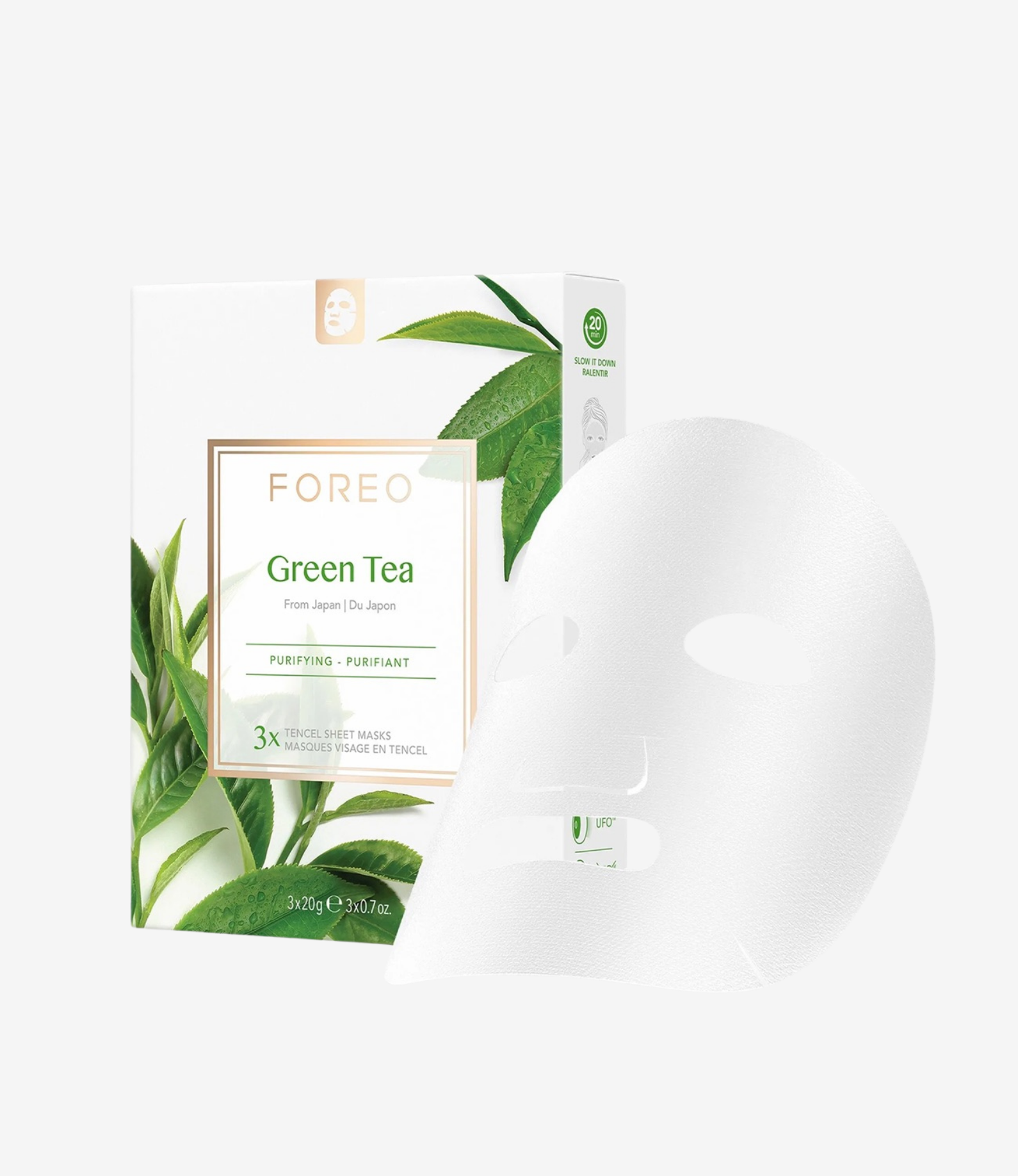 Green Tea Arındırıcı 3'lü Kağıt Maske