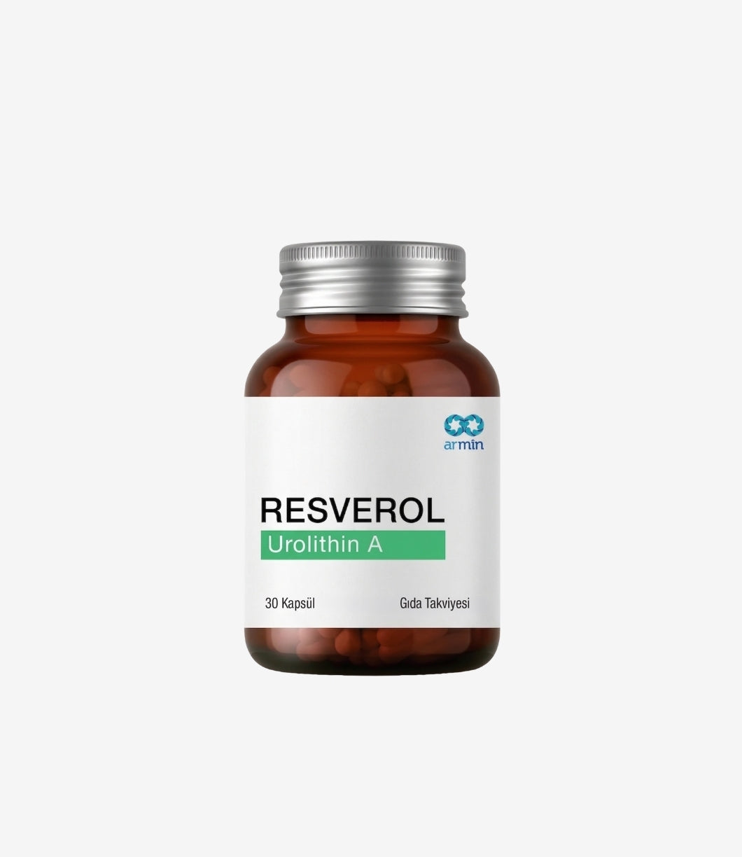 Resverol Urolithin A | 30 Kapsül
