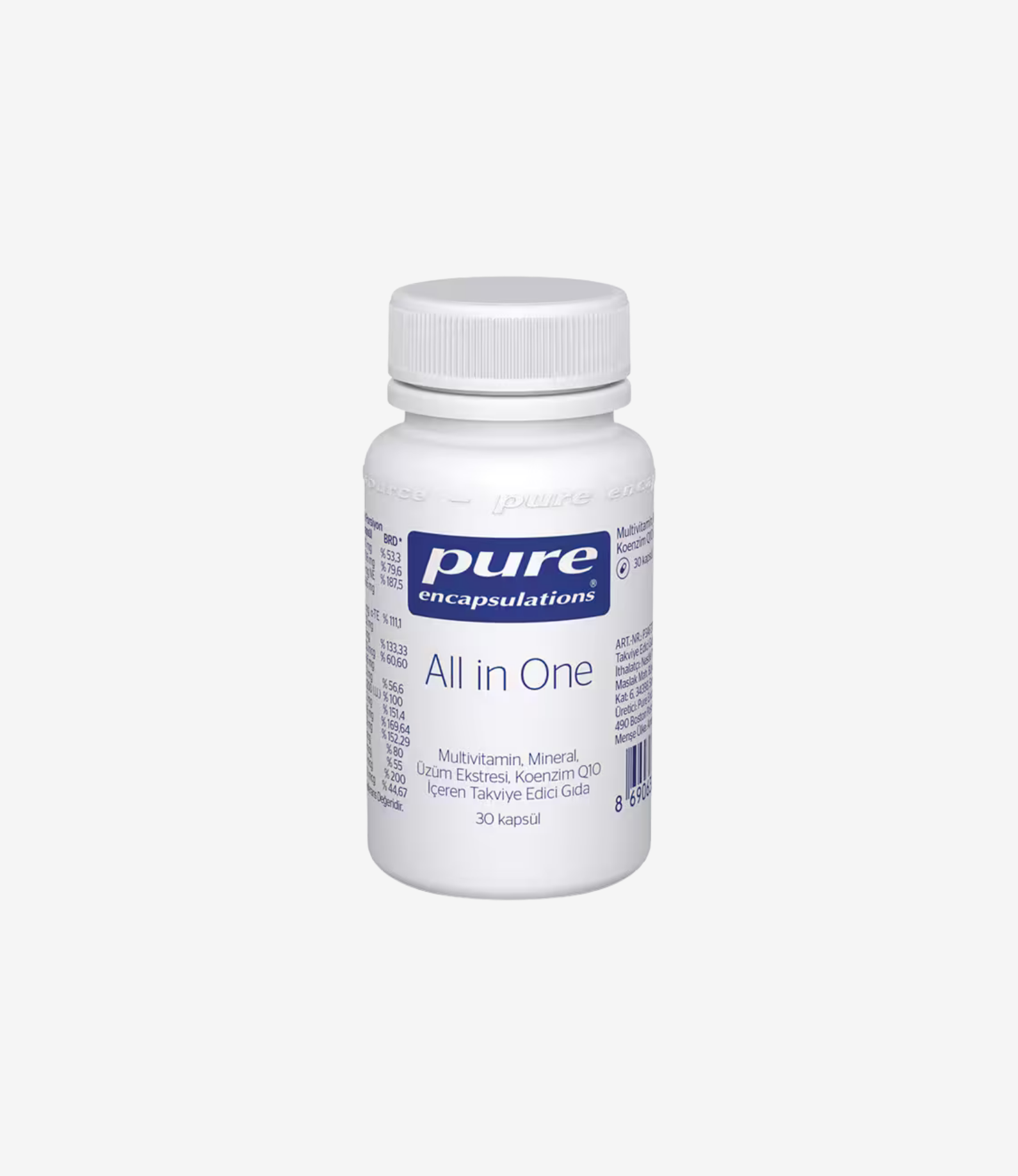 All In One 30 Kapsül Takviye Edici Gıda