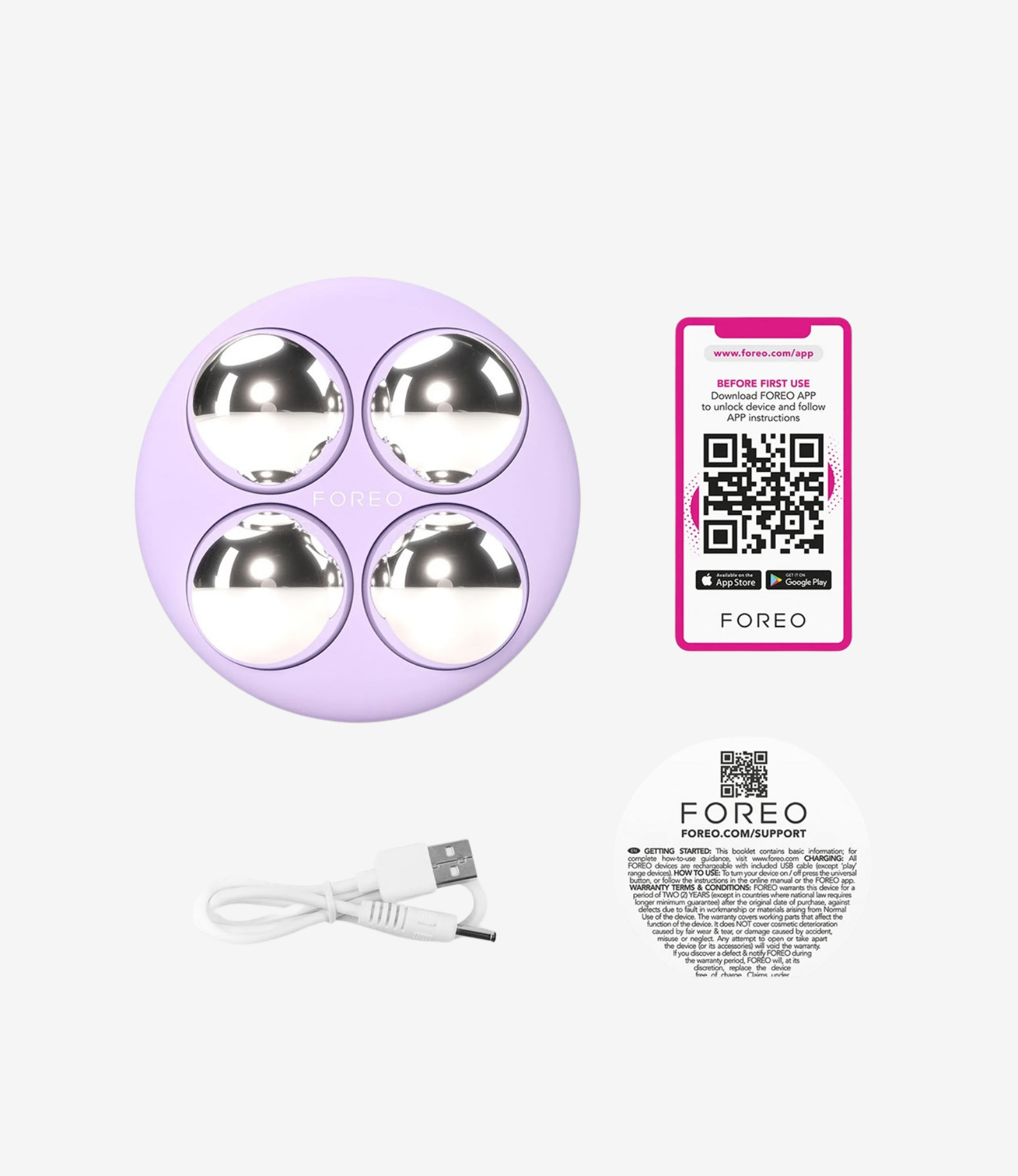 BEAR™ 2 Body Hedef Odaklı Vücut Şekillendirme Cihazı Lavender