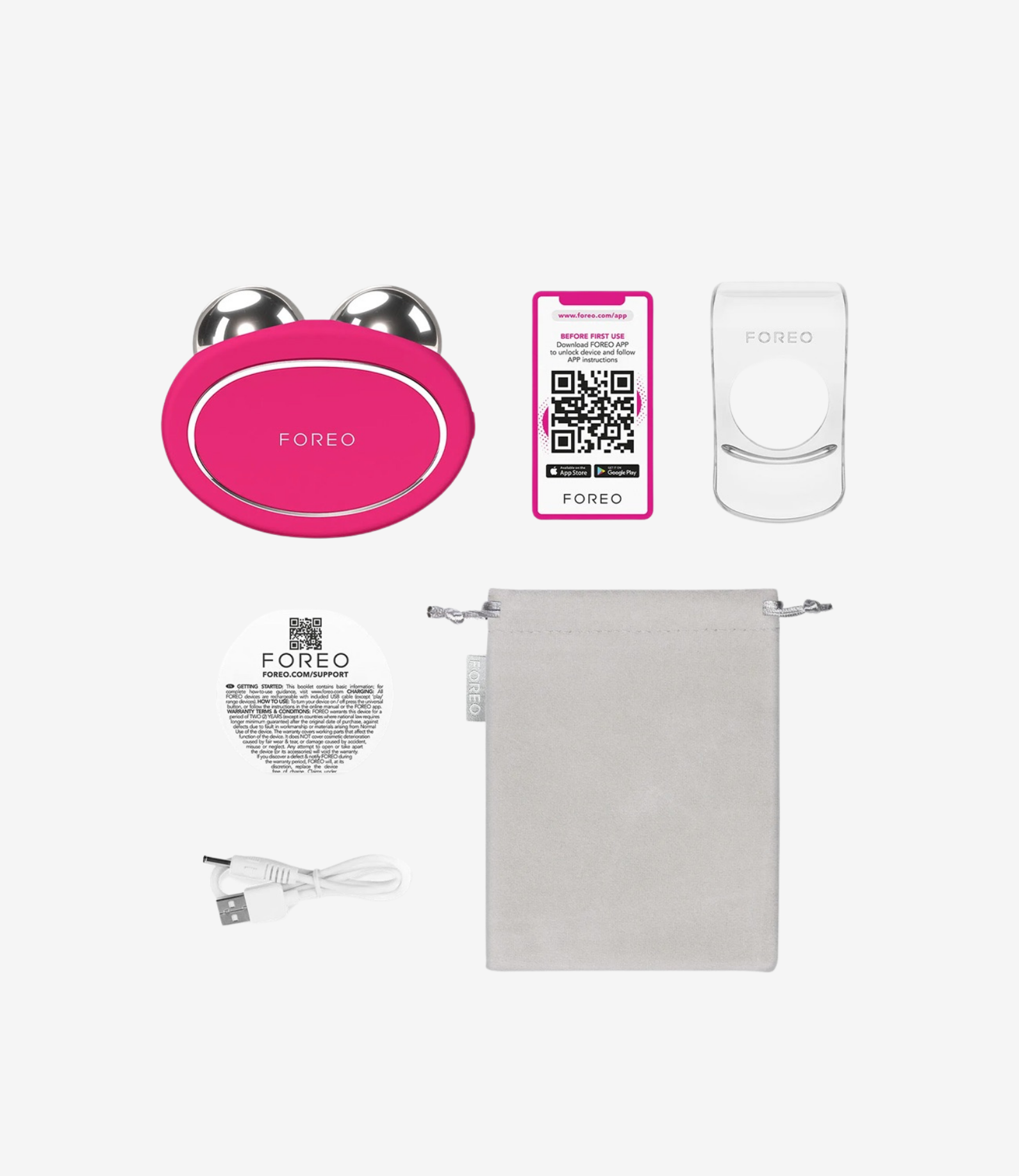 BEAR™ 2 Anti-Shock System Yüz Sıkılaştırma Cihazı Fuchsia