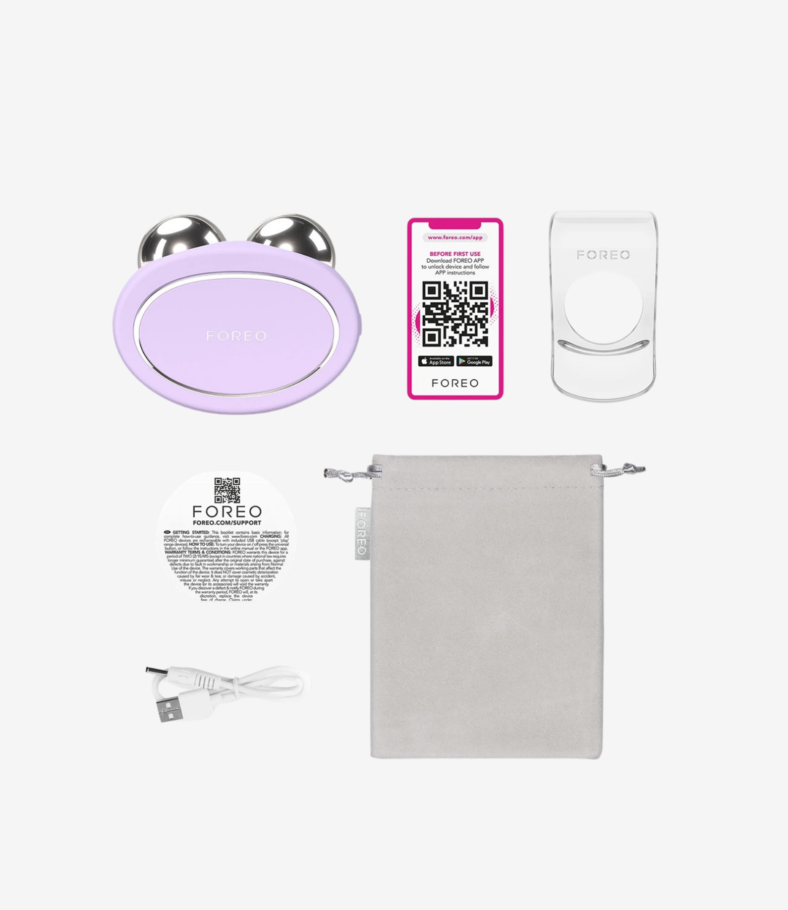 BEAR™ 2 Anti-Shock System Yüz Sıkılaştırma Cihazı Lavender