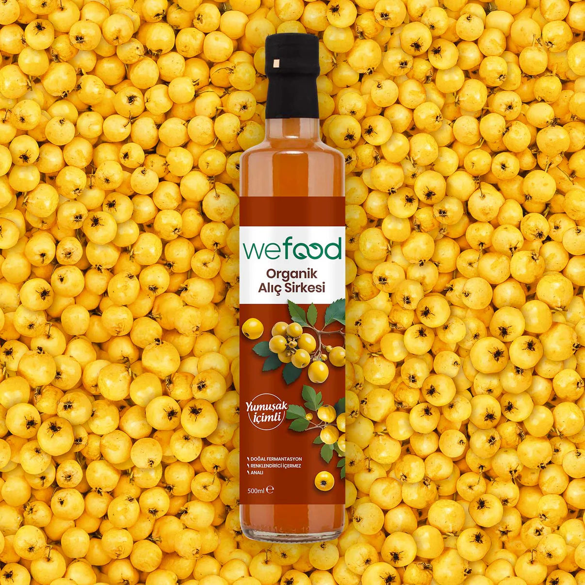 2'li Organik Alıç Sirkesi 500 ml