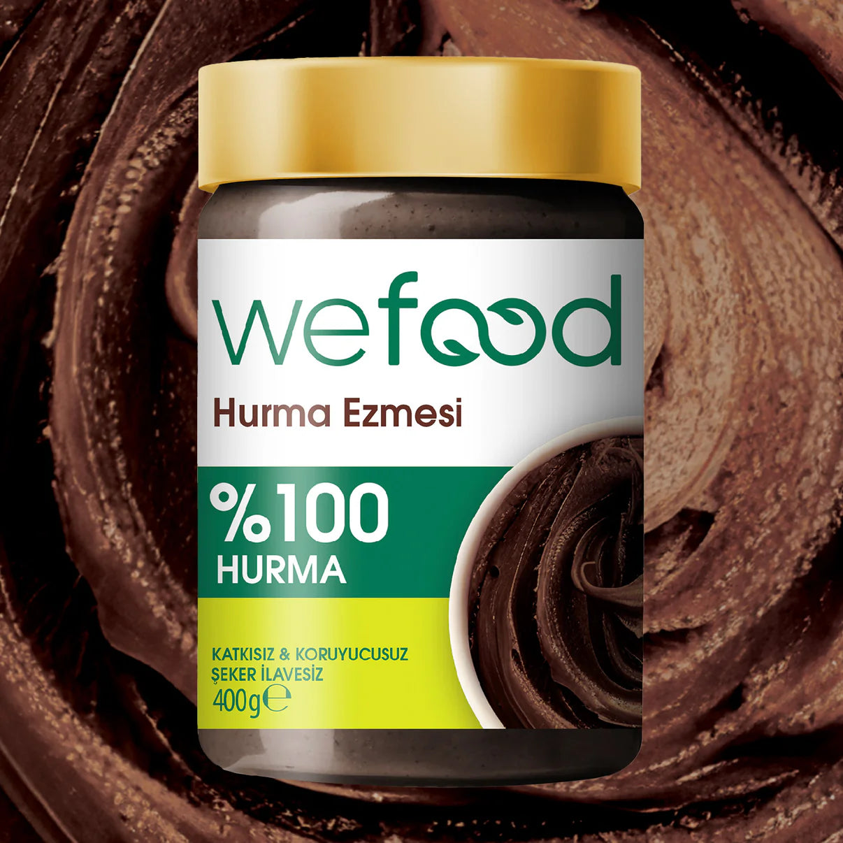 %100 Sade Hurma Ezmesi 400 gr