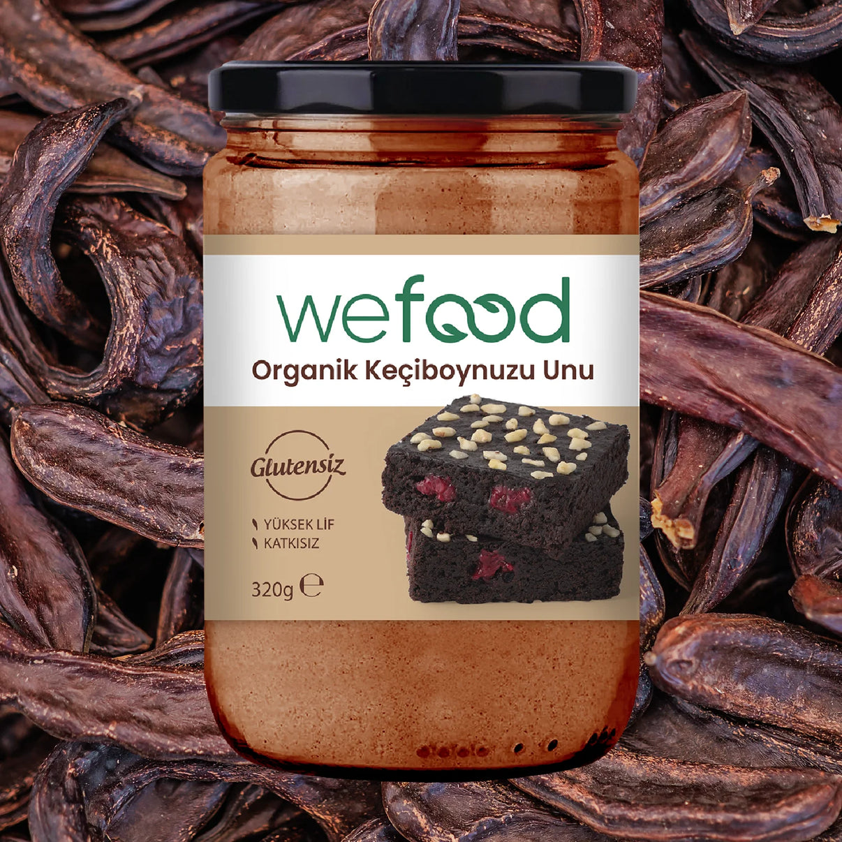 2'li Organik Keçiboynuzu Unu 320 gr