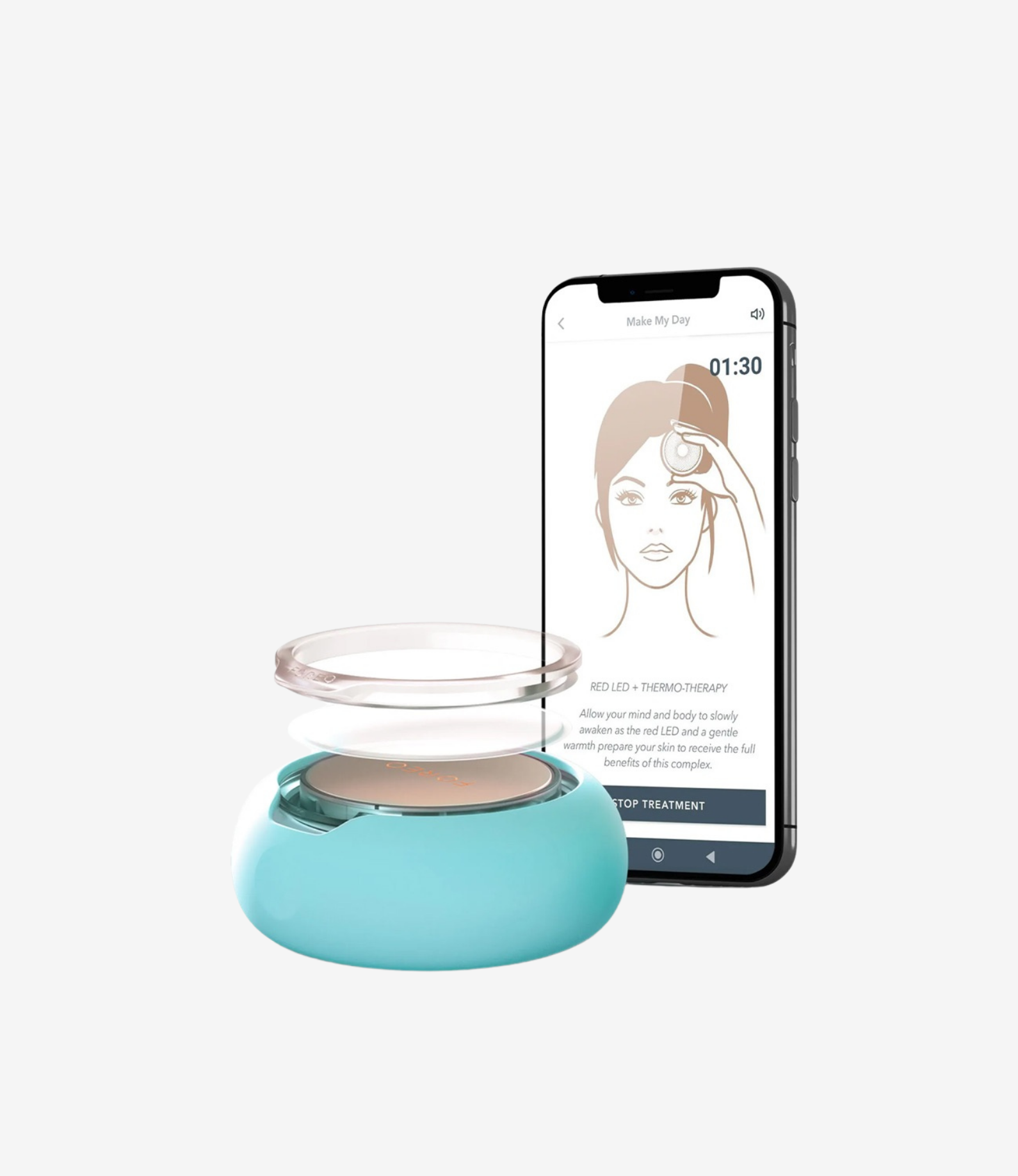 UFO™ Mini 2 Power Maske Ve Işık Terapi Cihazı Mint