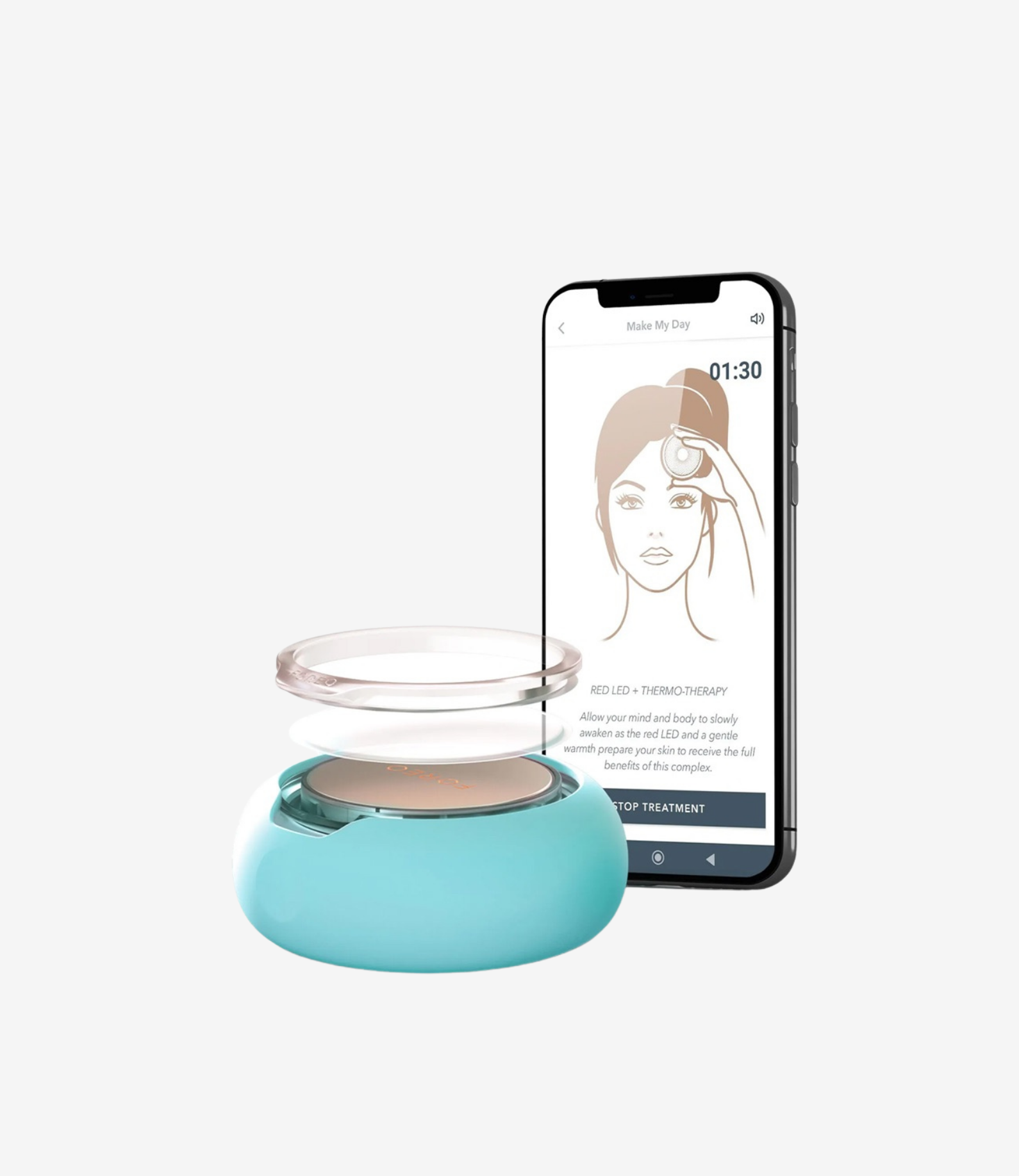 UFO™ 2 Power Maske Ve Işık Terapi Cihazı Mint