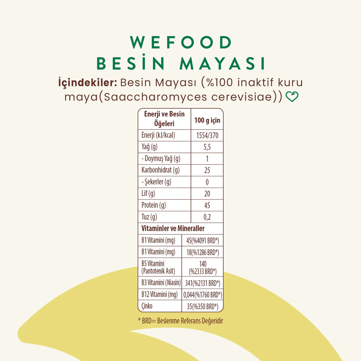 Besin Mayası 100 gr